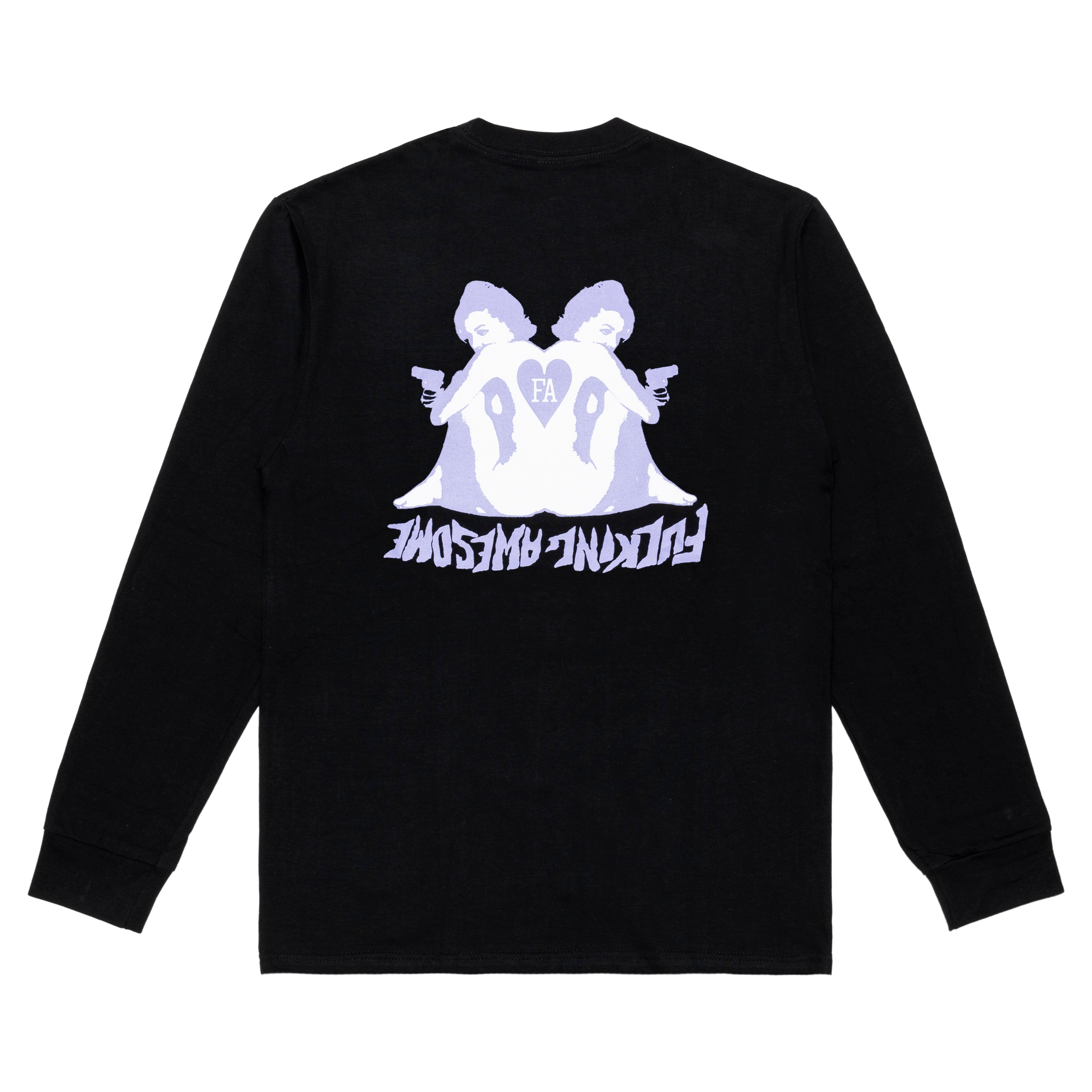 FUCKING AWESOME - Cards L/S Tee - (Black) – DSMG E-SHOP
