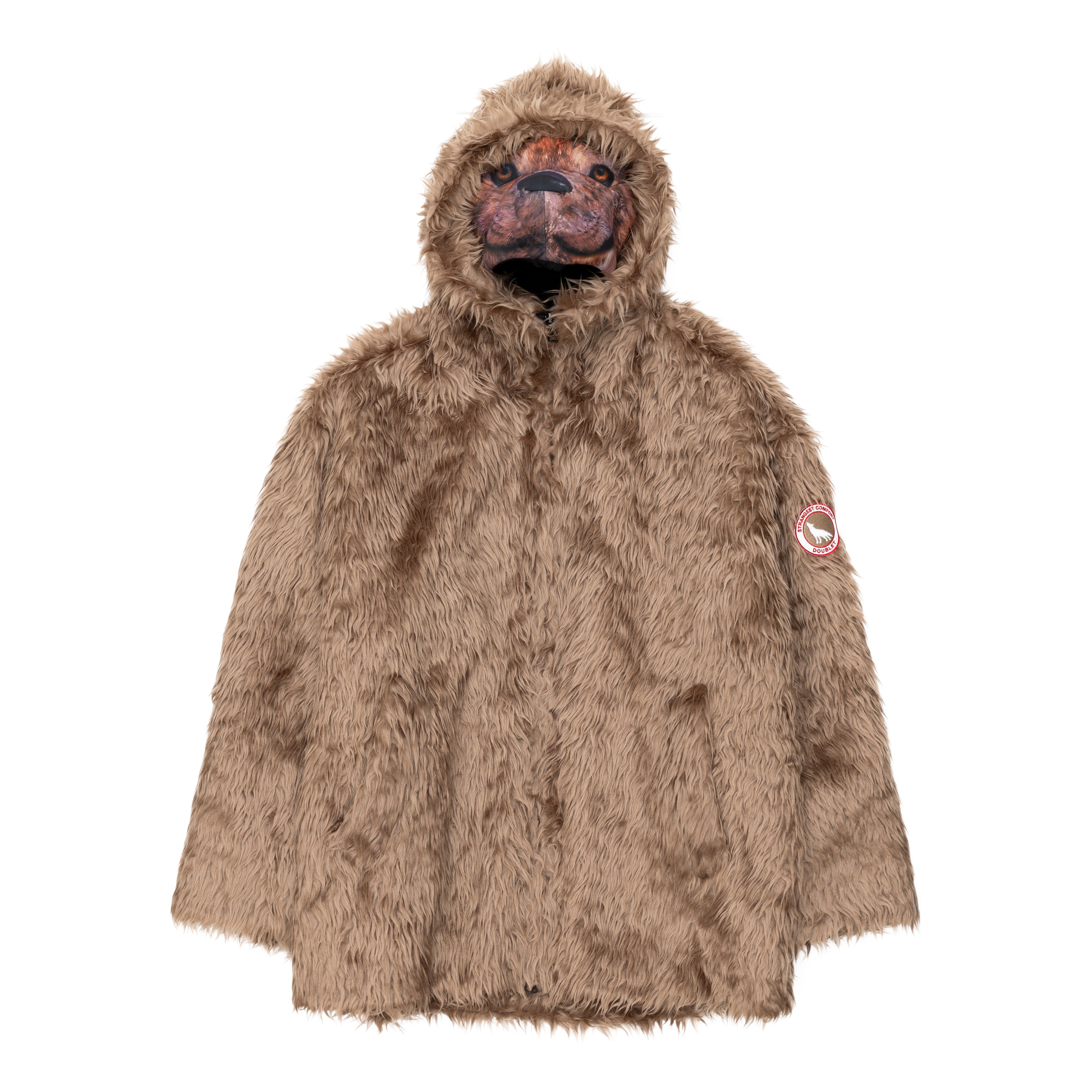 DOUBLET - Animal Trim Fur Blouson - (Beige) – DSMG E-SHOP