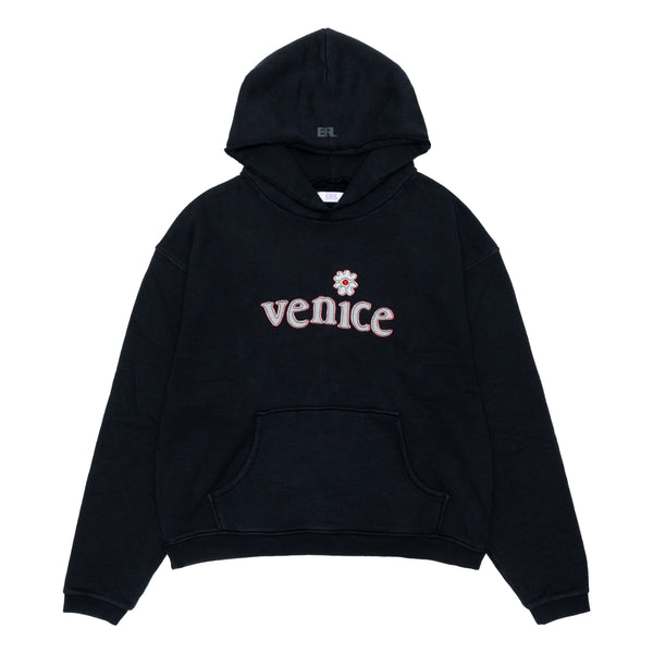 ERL - Unisex Venice Patch Hoodie - (Black )