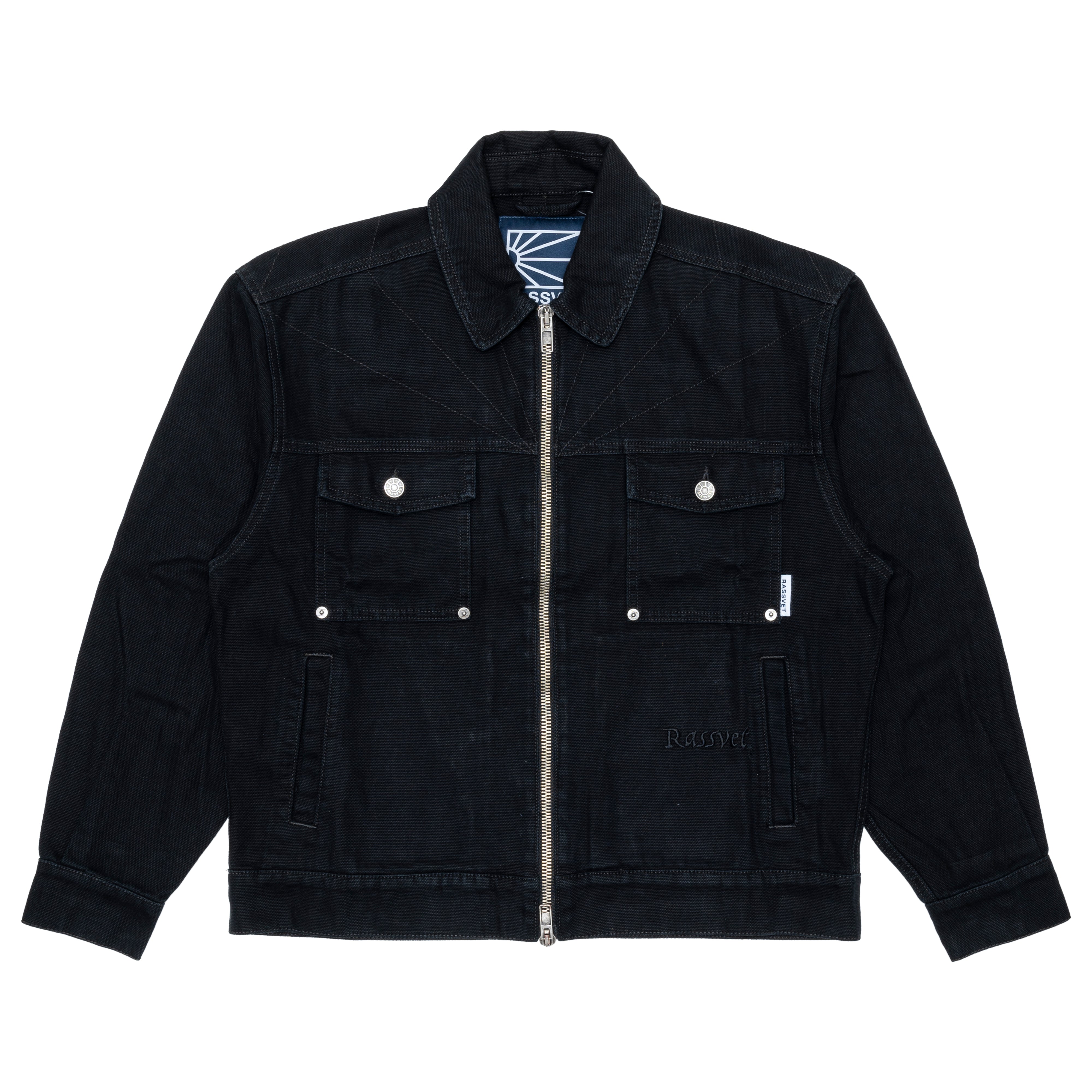 RASSVET - The New Light Zipped Jacket - (Black) – DSMG E-SHOP