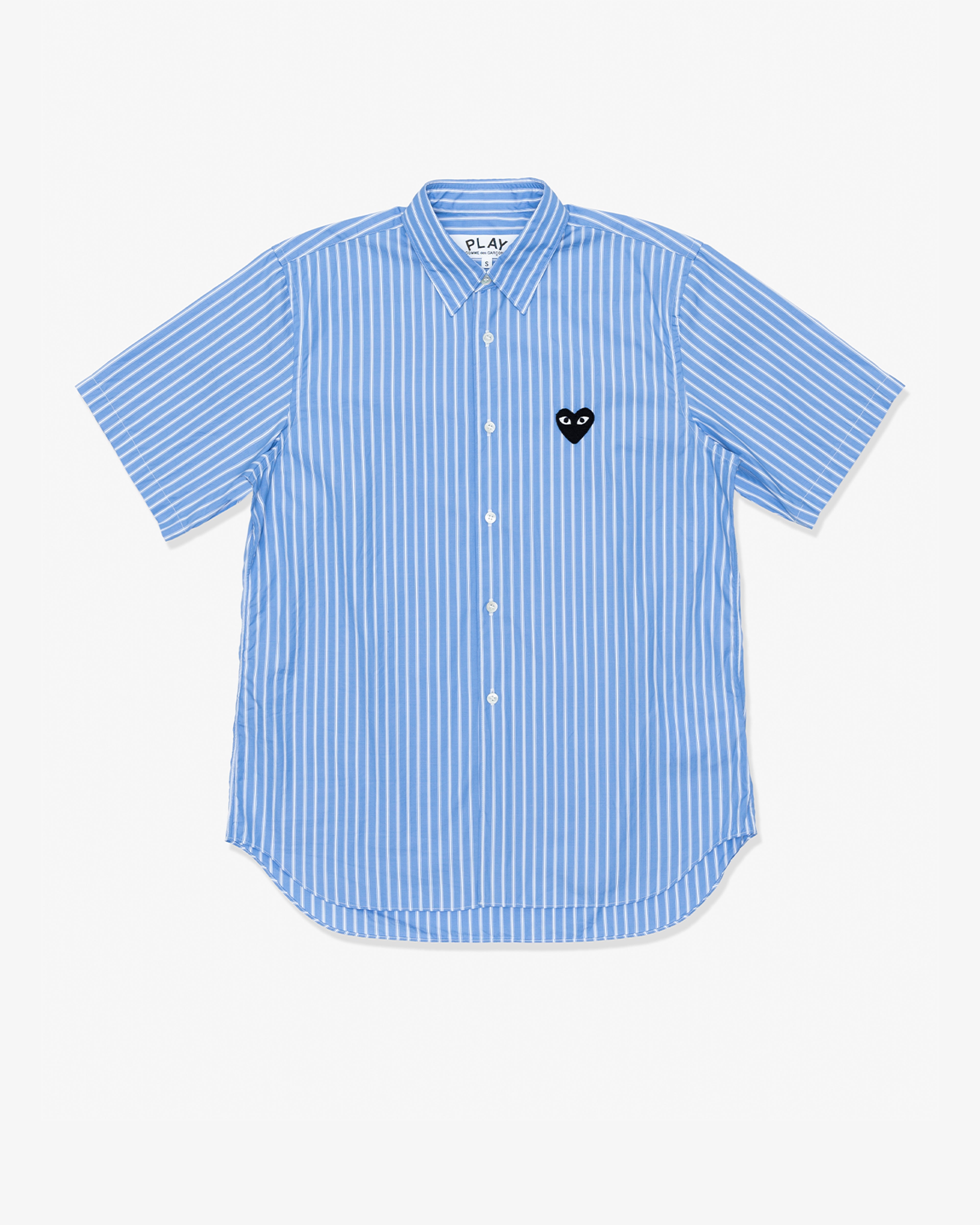 CDG PLAY: Cotton Broad Stripe Garment (Blue) | DSMG E-SHOP