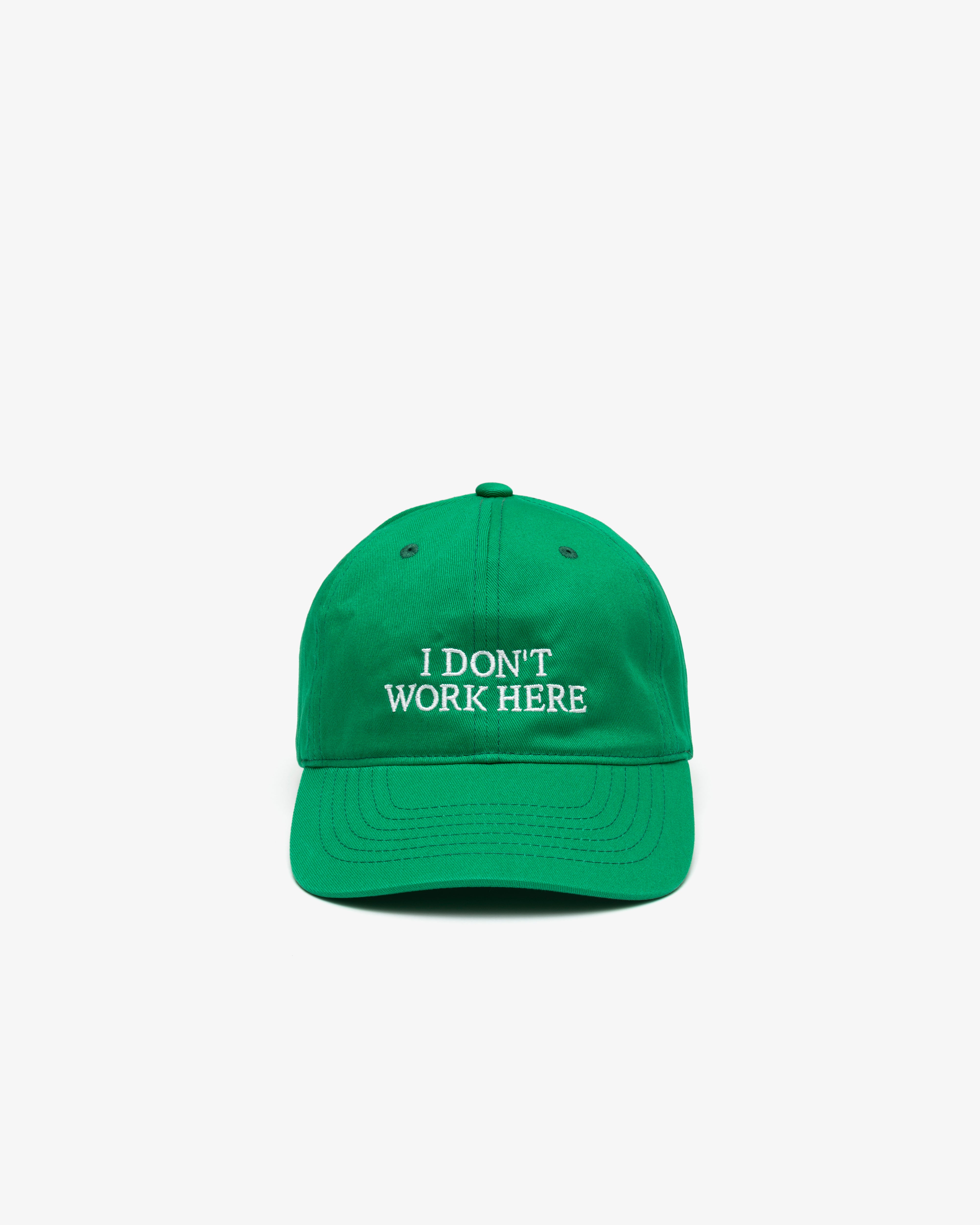 IDEA: Sorry I Don'T Work Here Hat (Green) | DSMG E-SHOP
