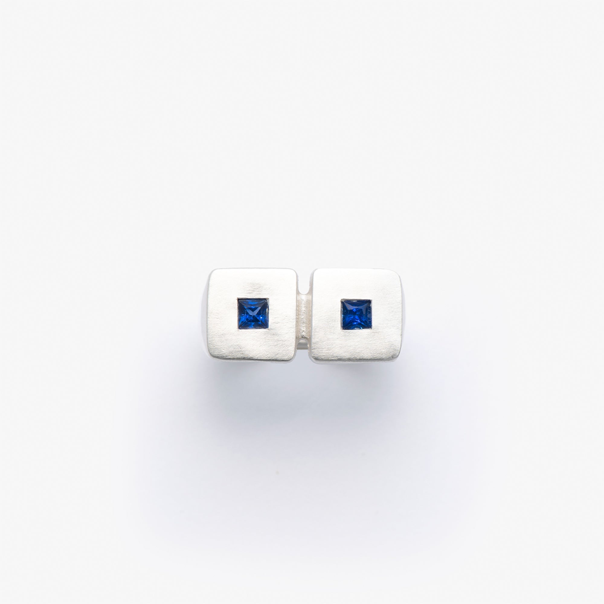 SEB BROWN: Double Tablet Ring (Stg) | DSMG E-SHOP