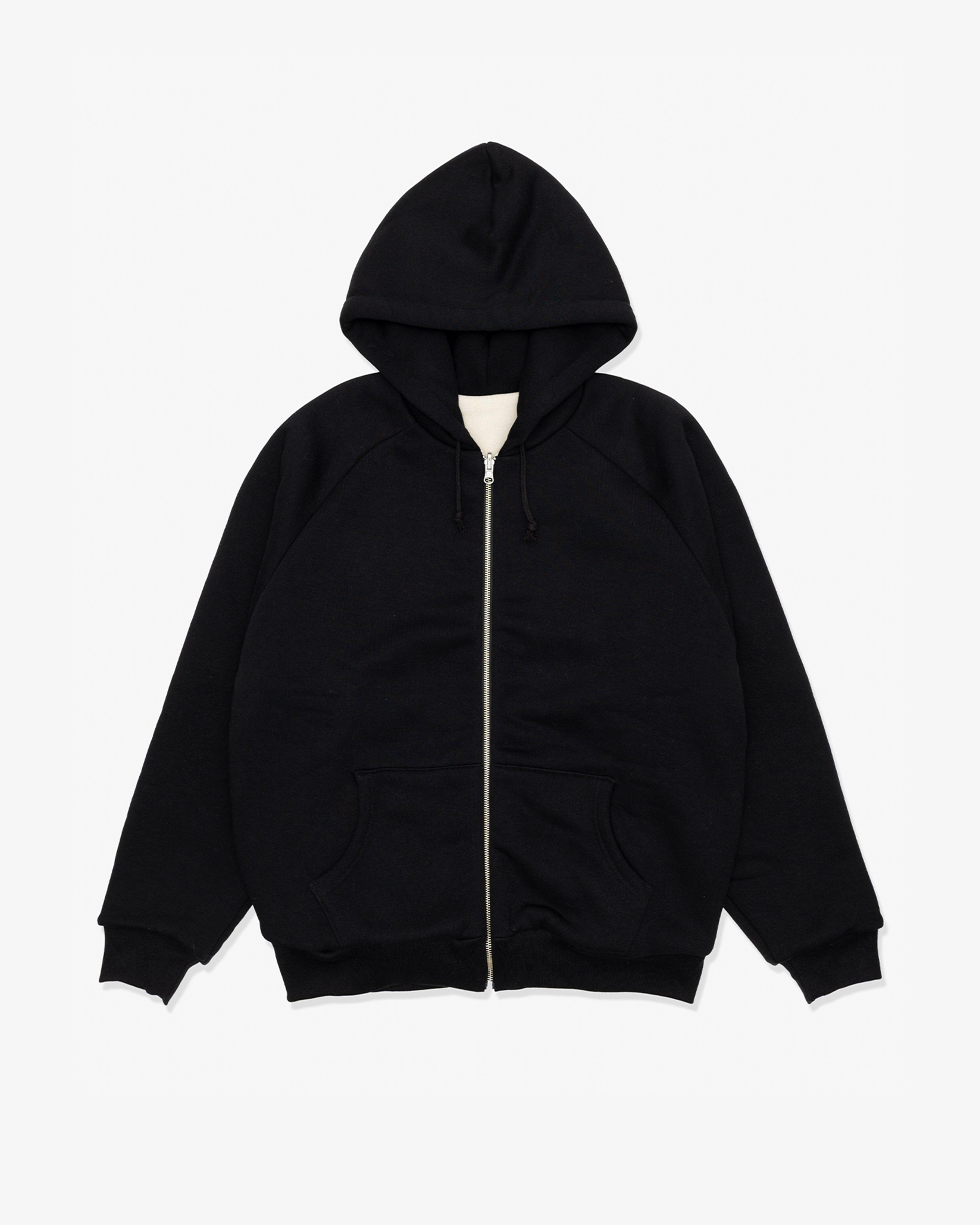 CEASE: Reversible Zip Hoodie (Black) | DSMG E-SHOP