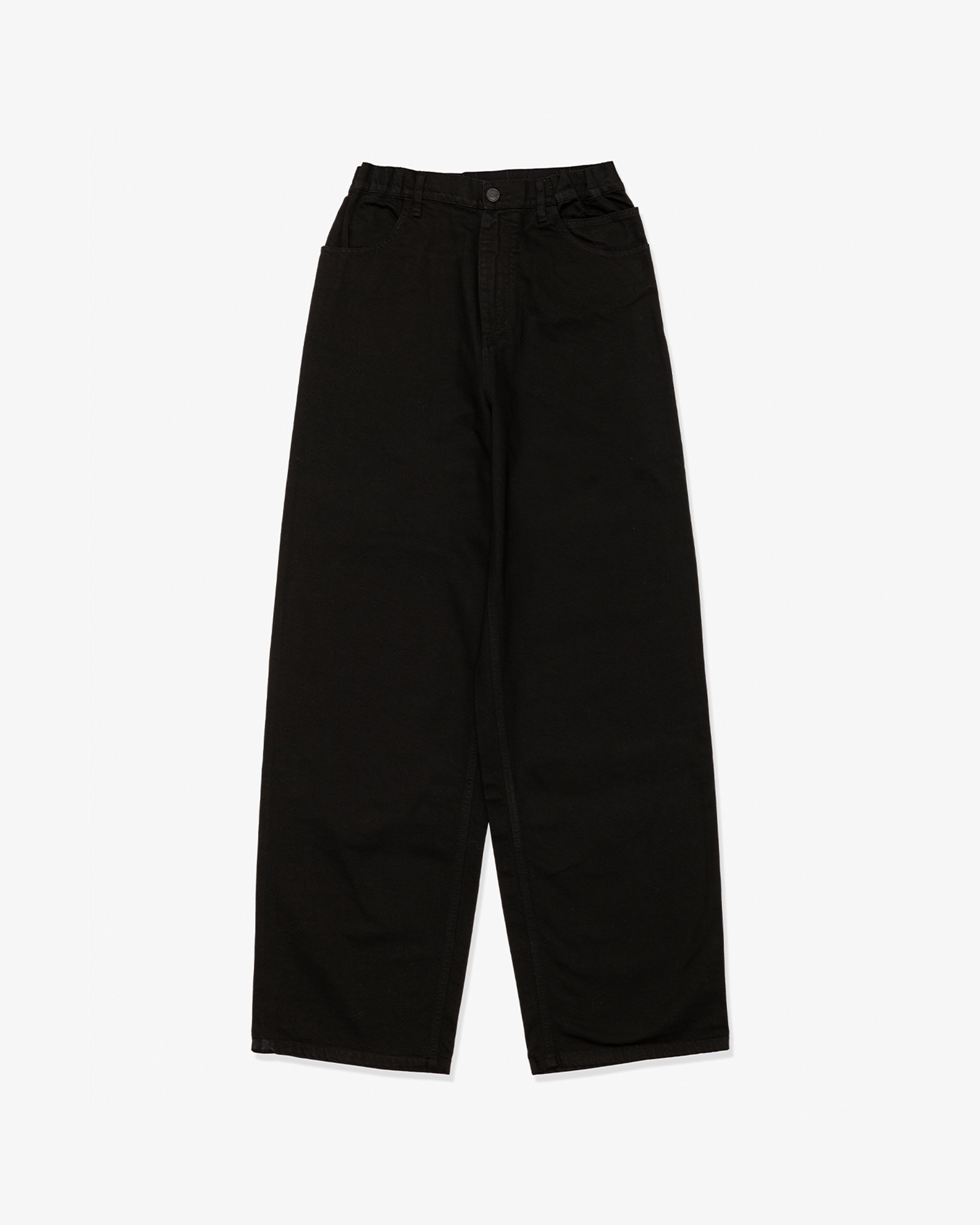 RAF SIMONS 18SS ダックキャンバスサルエルパンツ RAF SIMONS: Skate Trousers With Elastic (Black) | DSMG E-SHOP