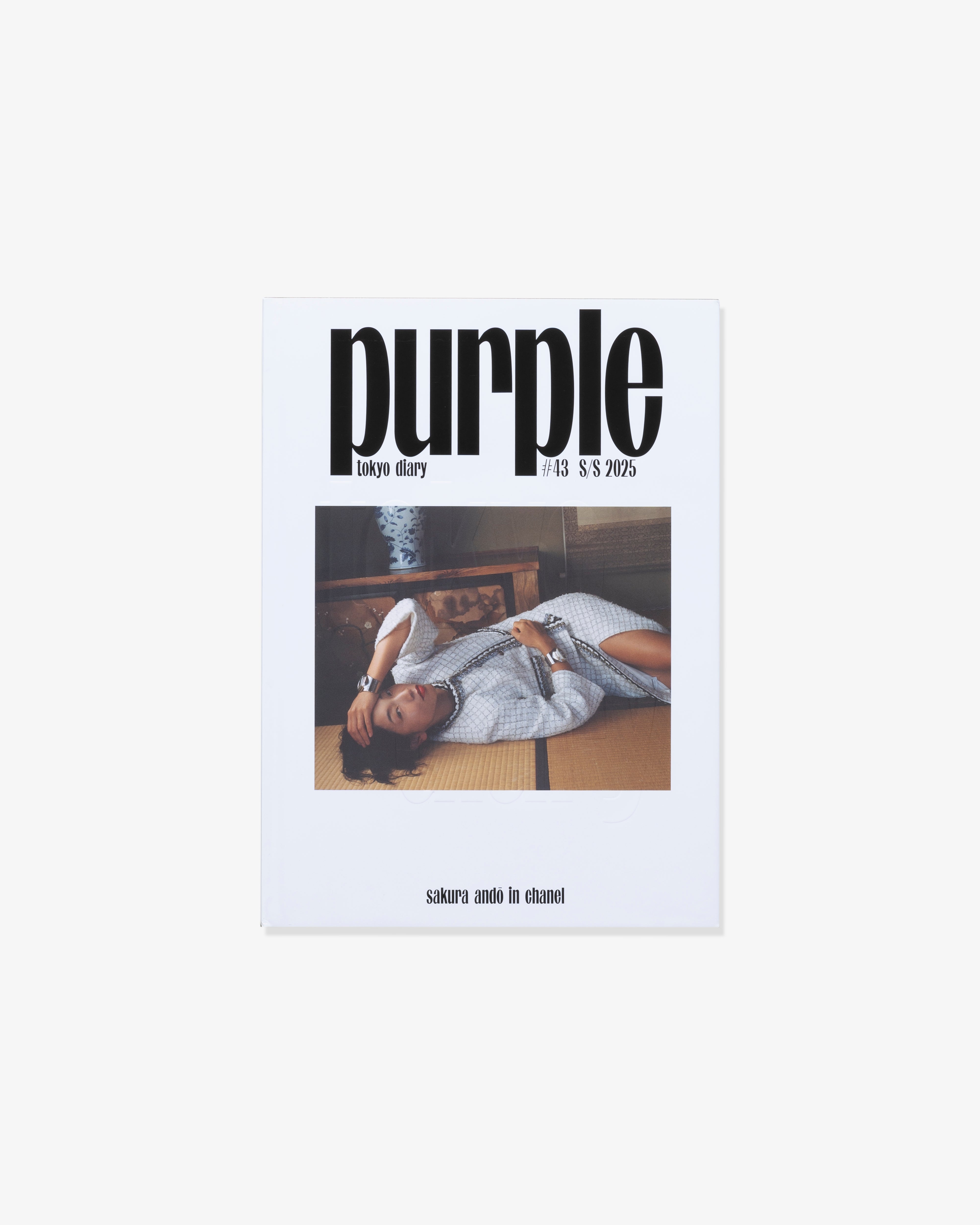 PURPLE MAGAZINE: Sakura Ando In Chanel (-) | DSMG E-SHOP
