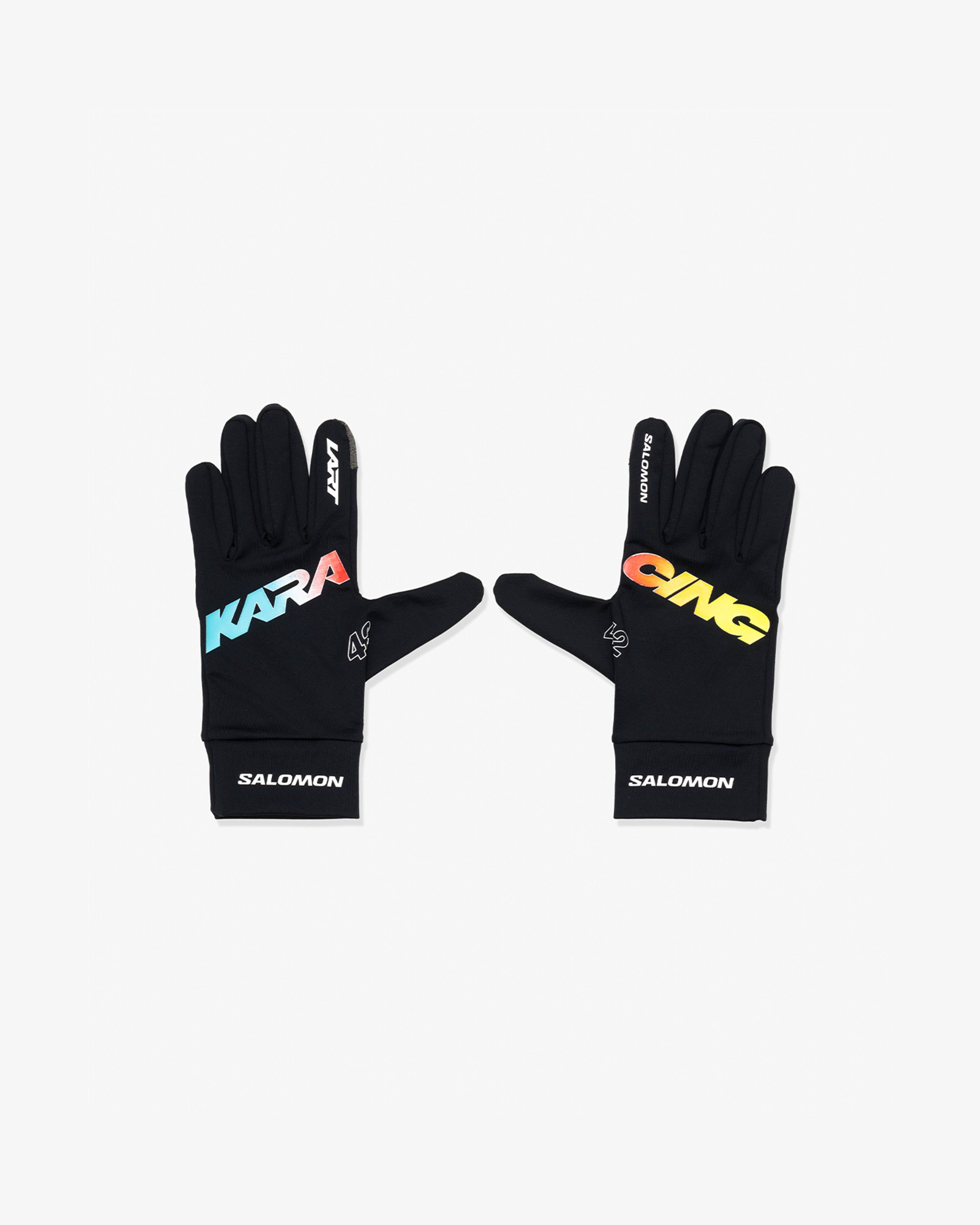 SALOMON x KAR: Gloves L'Art U (Deep Black) | DSMG E-SHOP