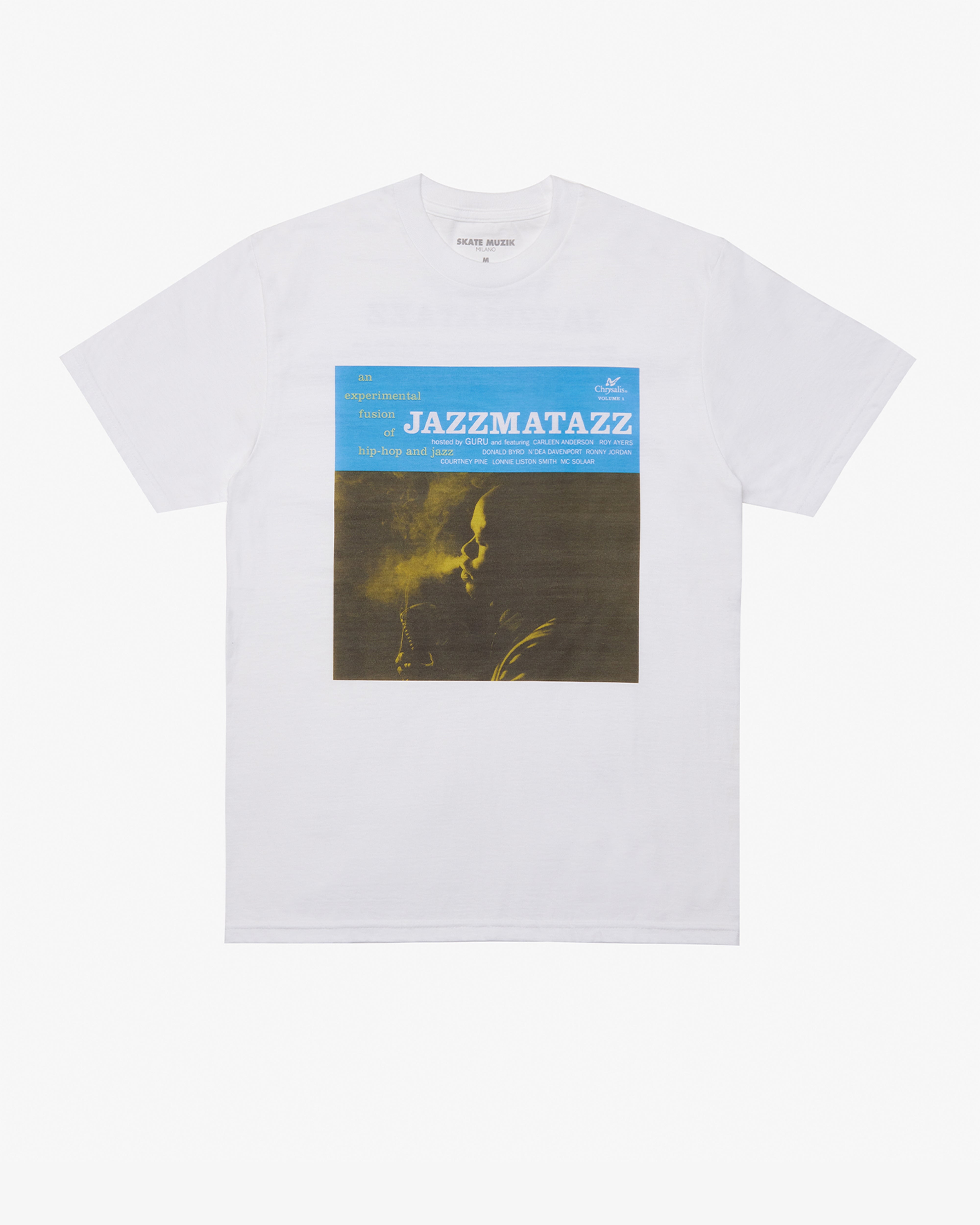 skate muzik × JAZZMATAZZ S/STEE XL 半袖 白 【公式通販】