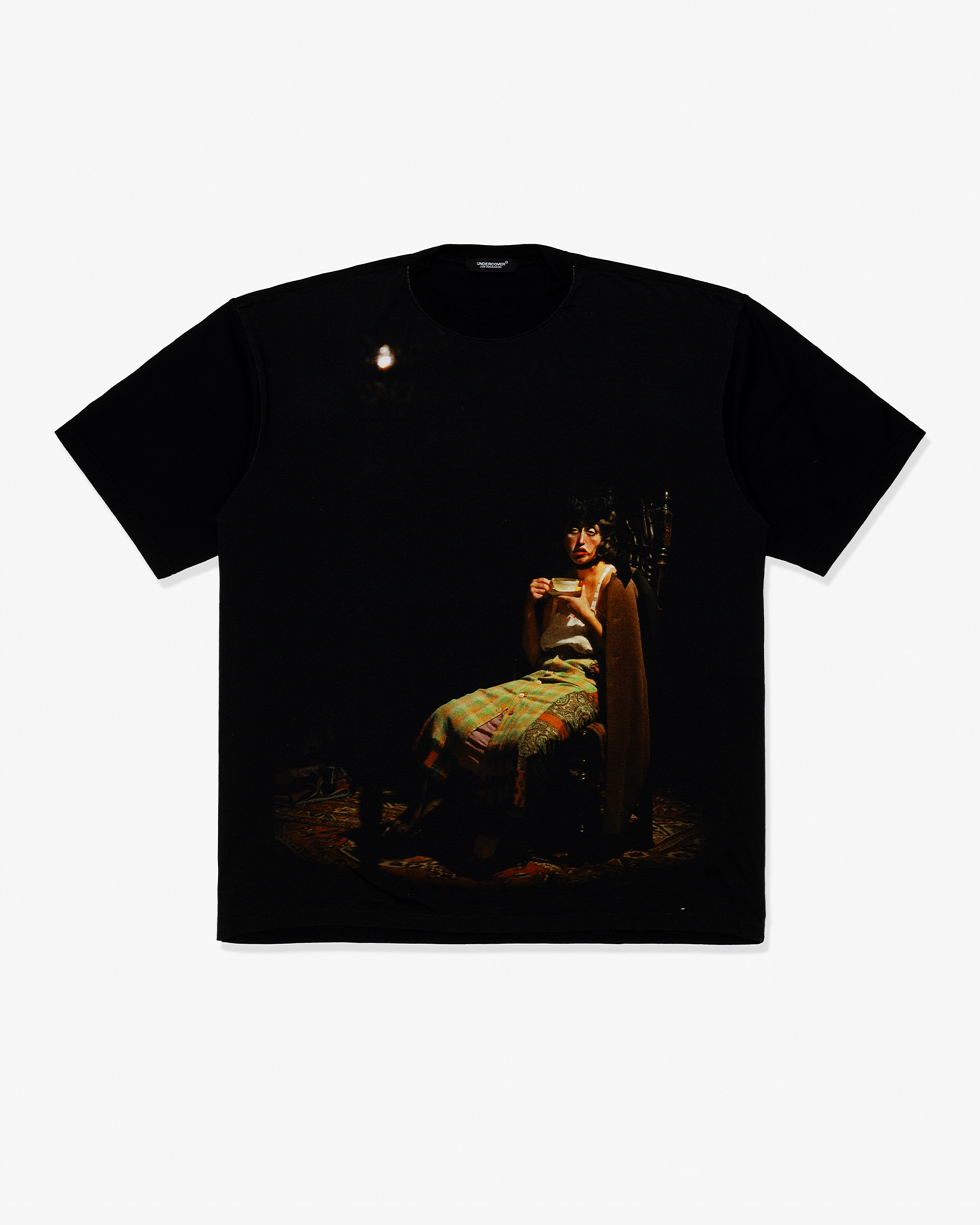UNDERCOVER: Cindy Sherman Print Cotton Tee 4 (Black) | DSMG E-SHOP