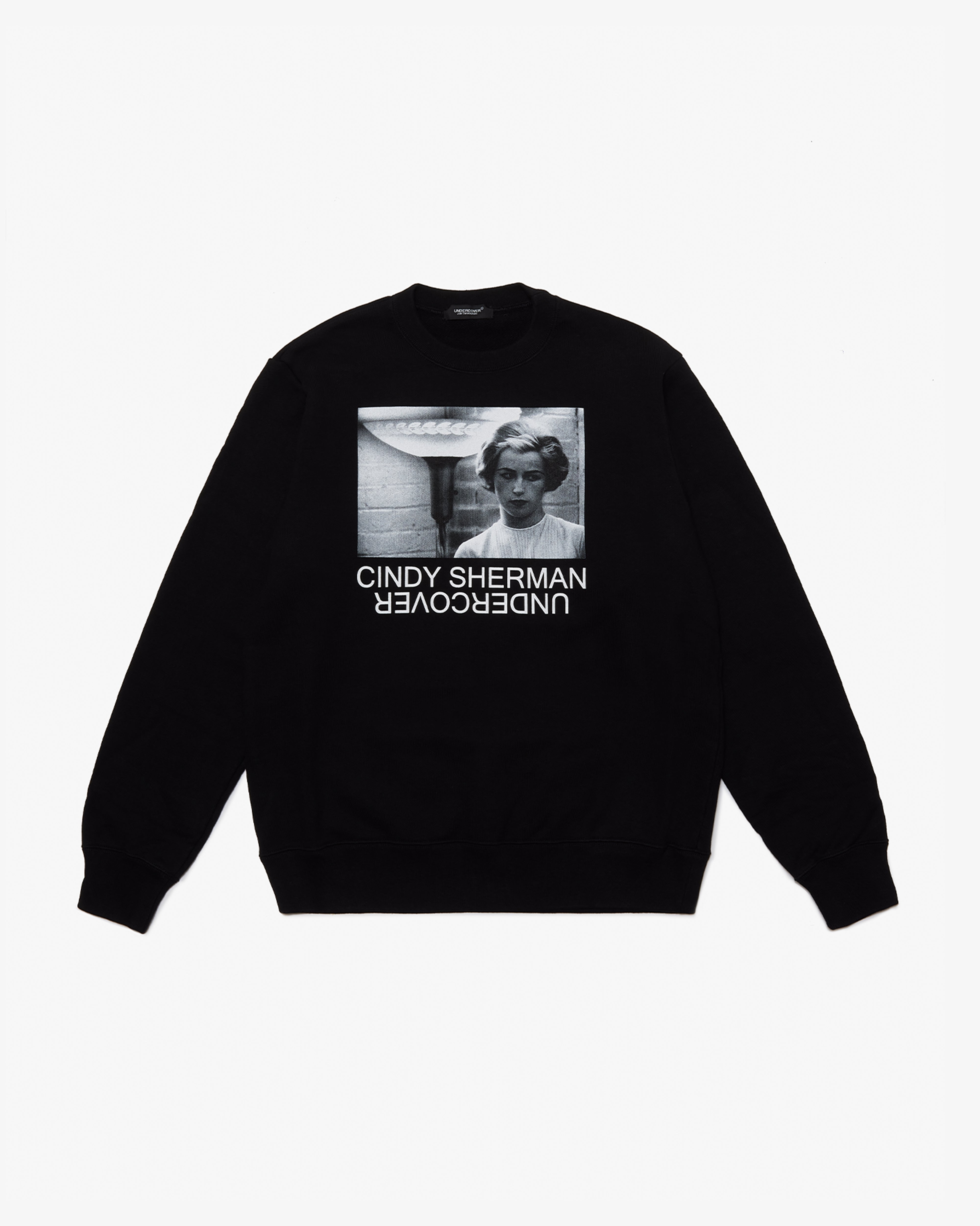 UNDERCOVER CINDY SHERMAN プリント 黒 サイズ4（XL） UNDERCOVER: Cindy Sherman Print Sweatshirt 1 (Black) | DSMG E-SHOP