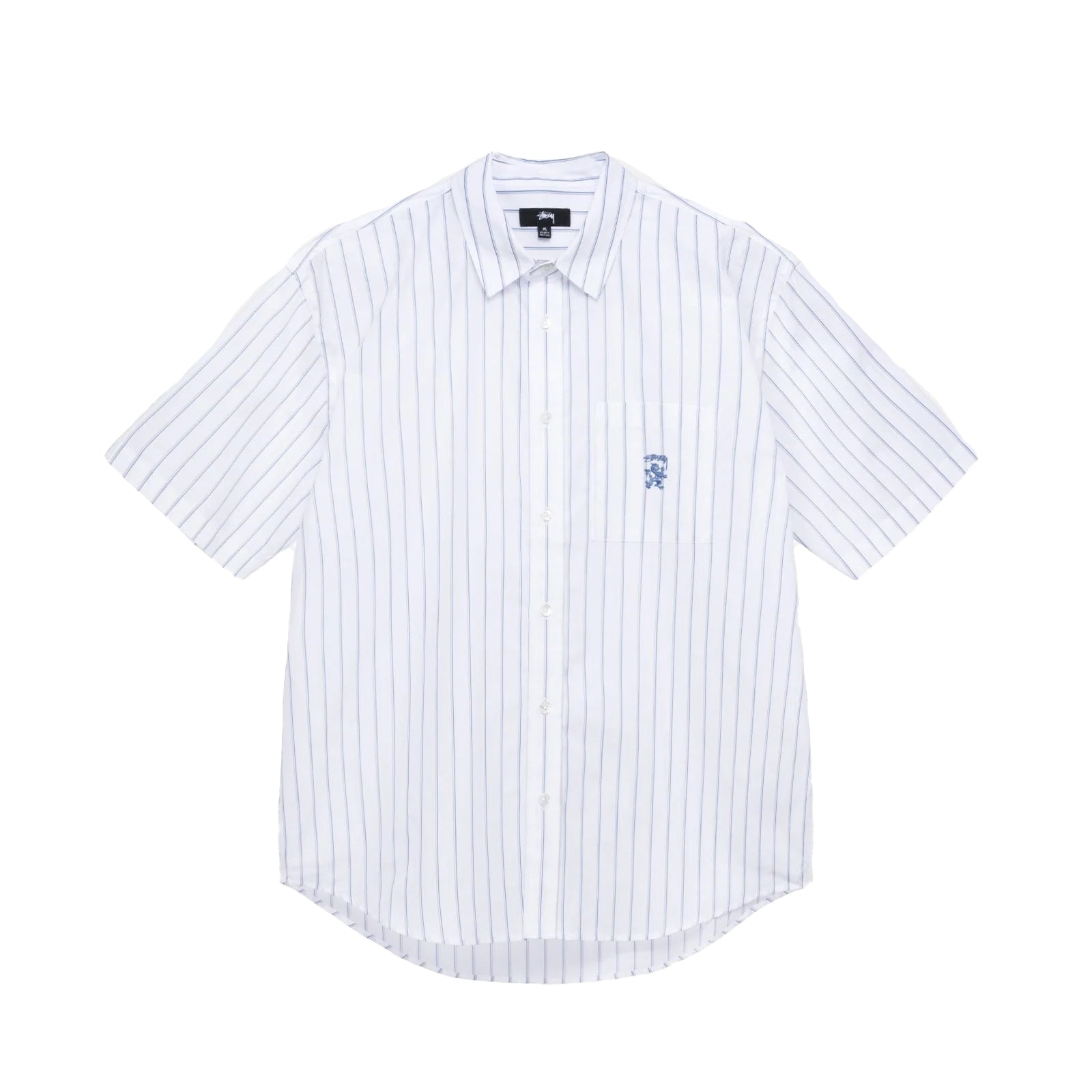 STUSSY - Boxy Striped Shirt - (Whst) – DSMG E-SHOP