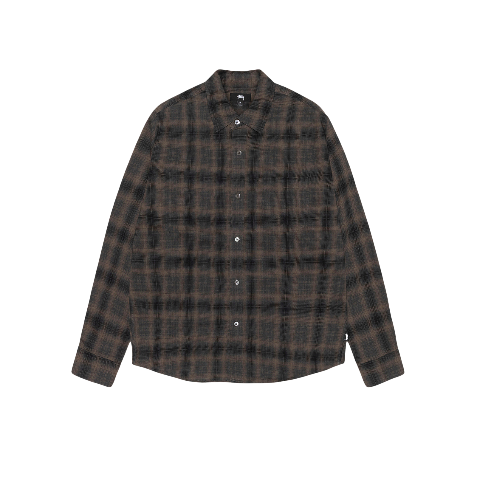 STUSSY: Matthew Plaid Shirt Sd (Brow) | DSMG E-SHOP