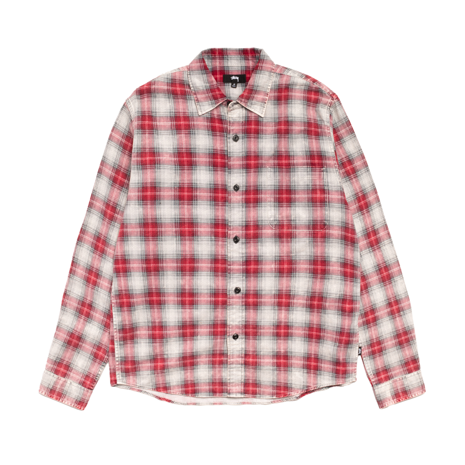 STUSSY: Dax Plaid Shirt (Redd) | DSMG E-SHOP