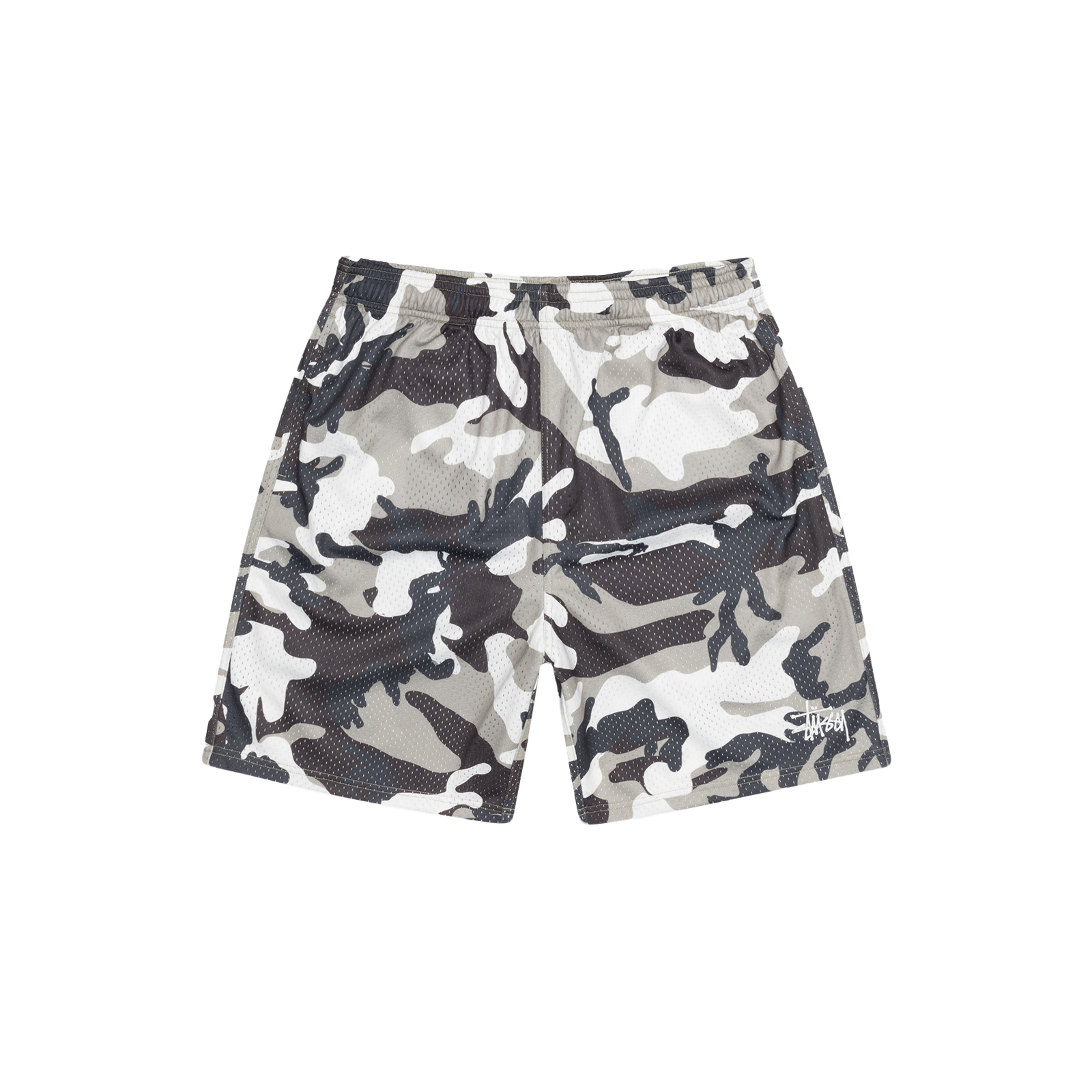 STUSSY: Mesh Short Basic (Snow) | DSMG E-SHOP STUSSY: Mesh Short Basic (Snow) | DSMG E-SHOP