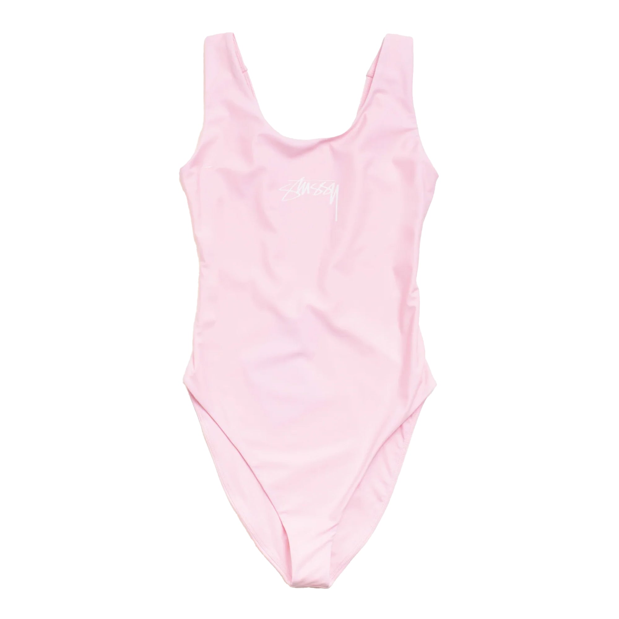 STUSSY: Surf Stock One Piece (Pink) | DSMG E-SHOP