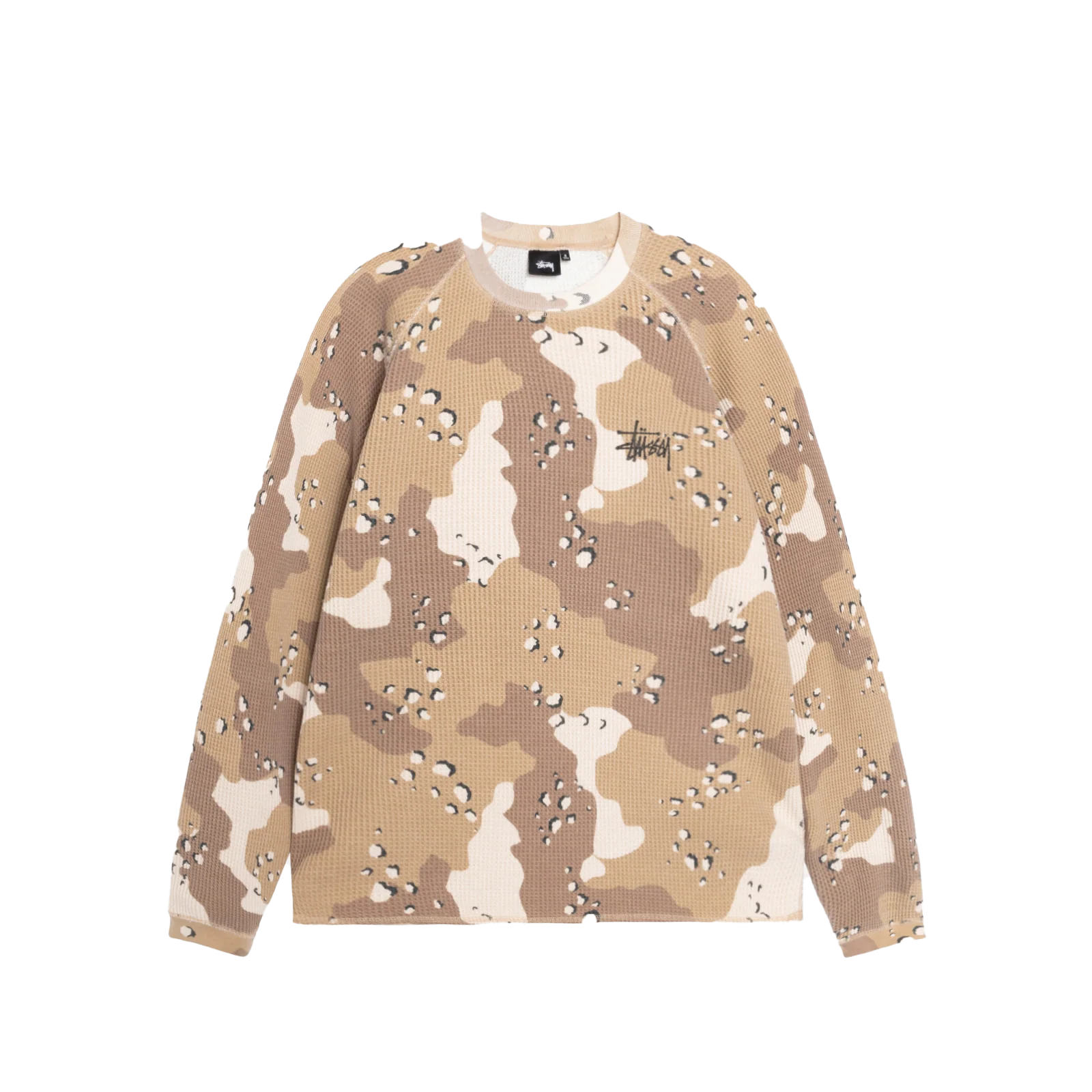 STUSSY: Raglan Thermal Basic Stock (D Camo) | DSMG E-SHOP