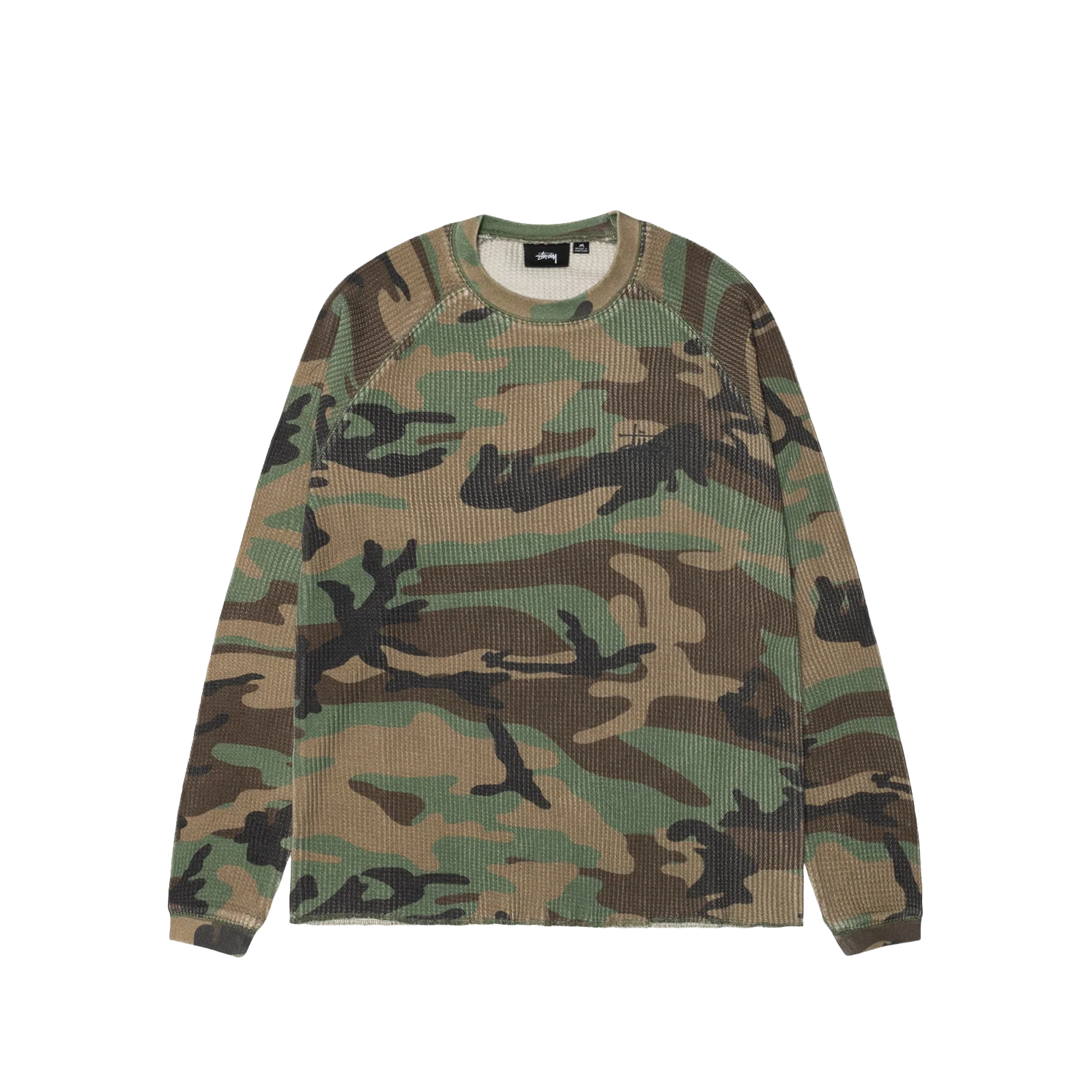 STUSSY: Raglan Thermal Basic Stock (Woca) | DSMG E-SHOP