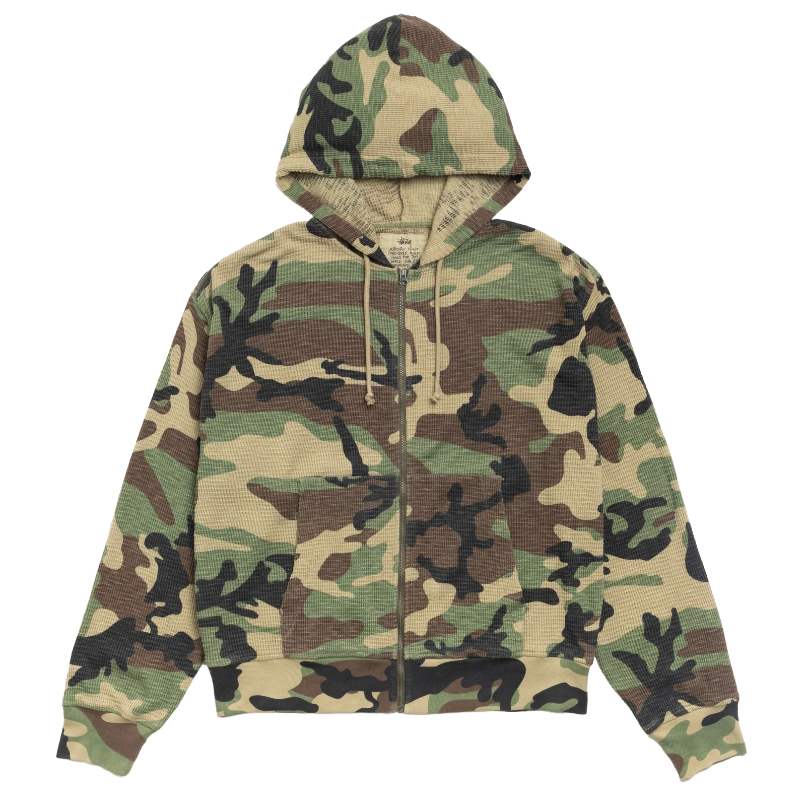 STUSSY: Light Weight Thermal Hood (Camo) | DSMG E-SHOP