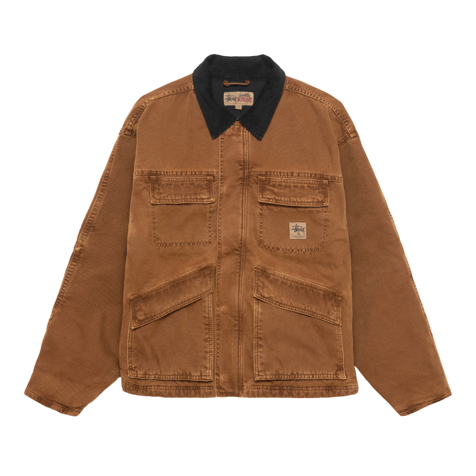 STUSSY - Washed Canvas Shop Jacket - (Bronze)