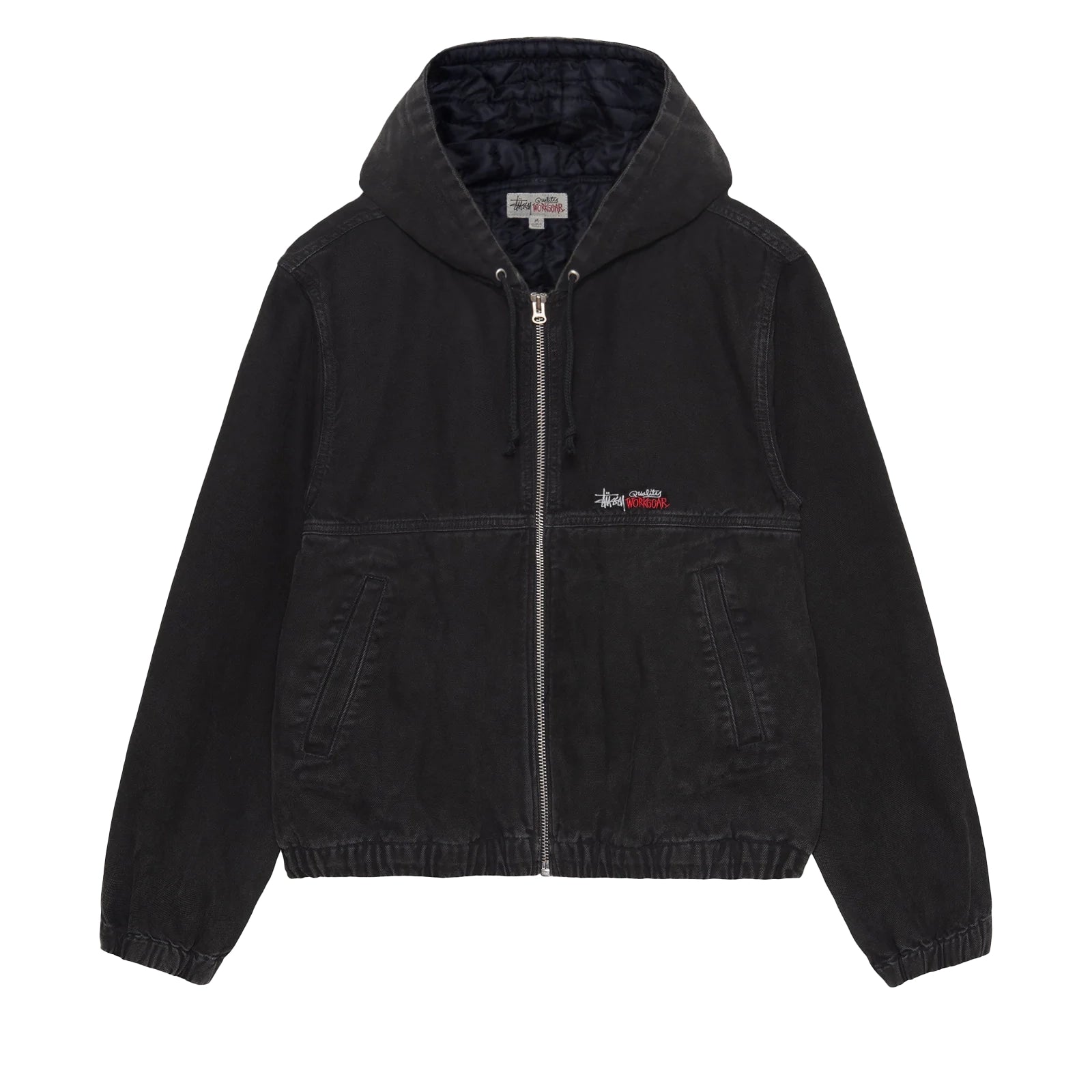 STUSSY - Work Jacket Insulated Canvas - (Blac) – DSMG E-SHOP
