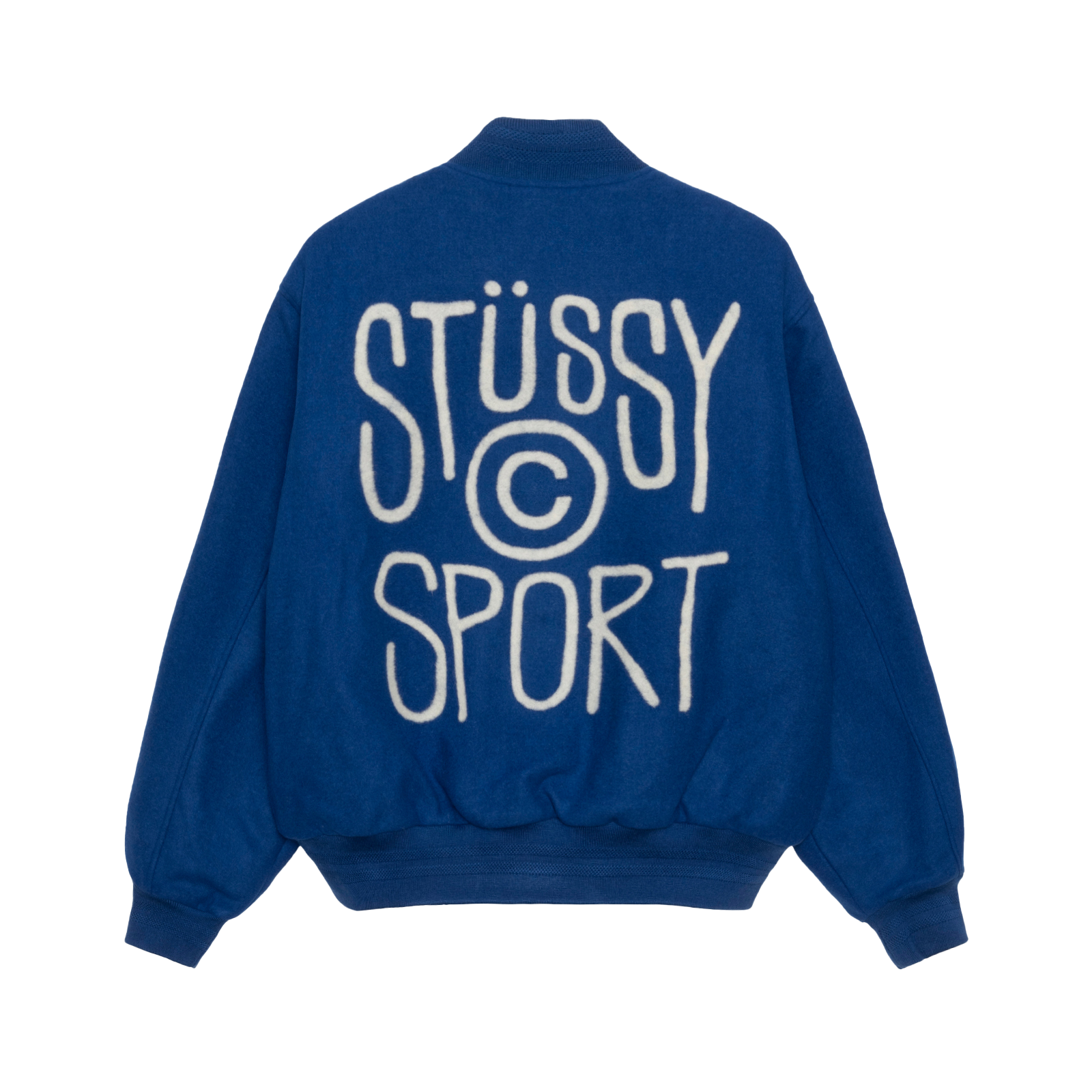 STUSSY - Sport Melton Varsity - (Royal) – DSMG E-SHOP