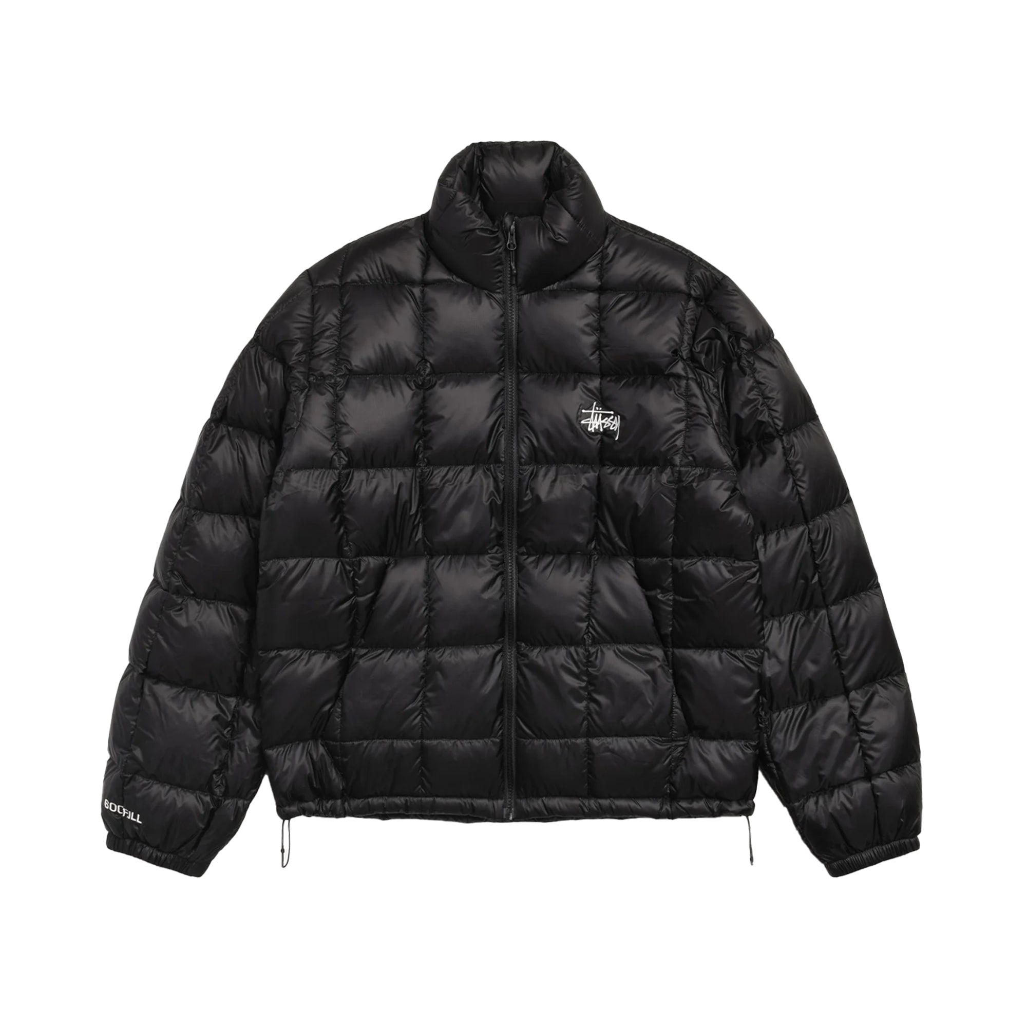STUSSY: Midweight Puffer (Blac) | DSMG E-SHOP