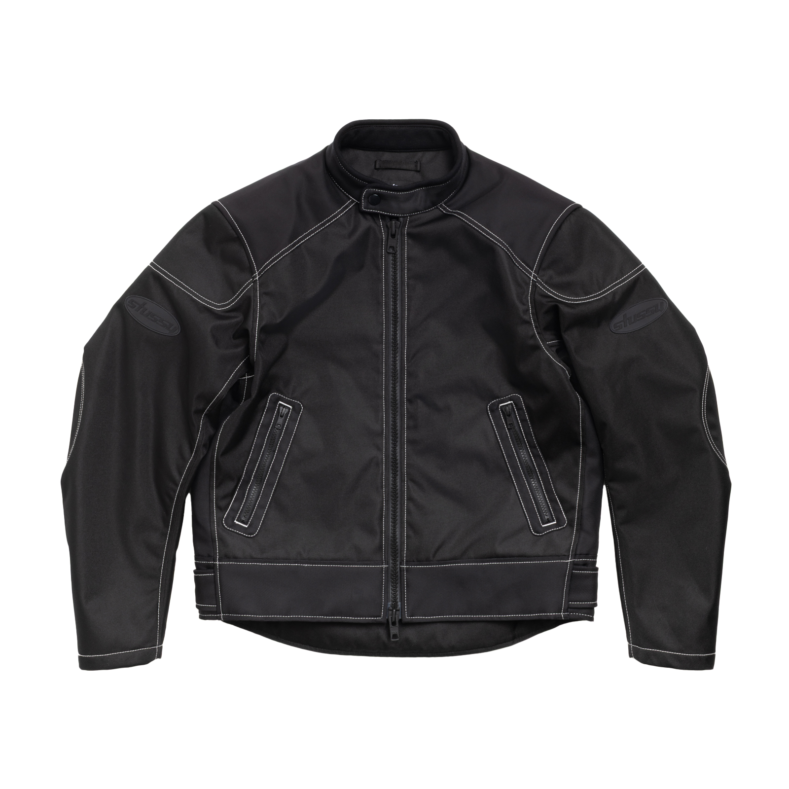 STUSSY: Moto Jacket (Blac) | DSMG E-SHOP