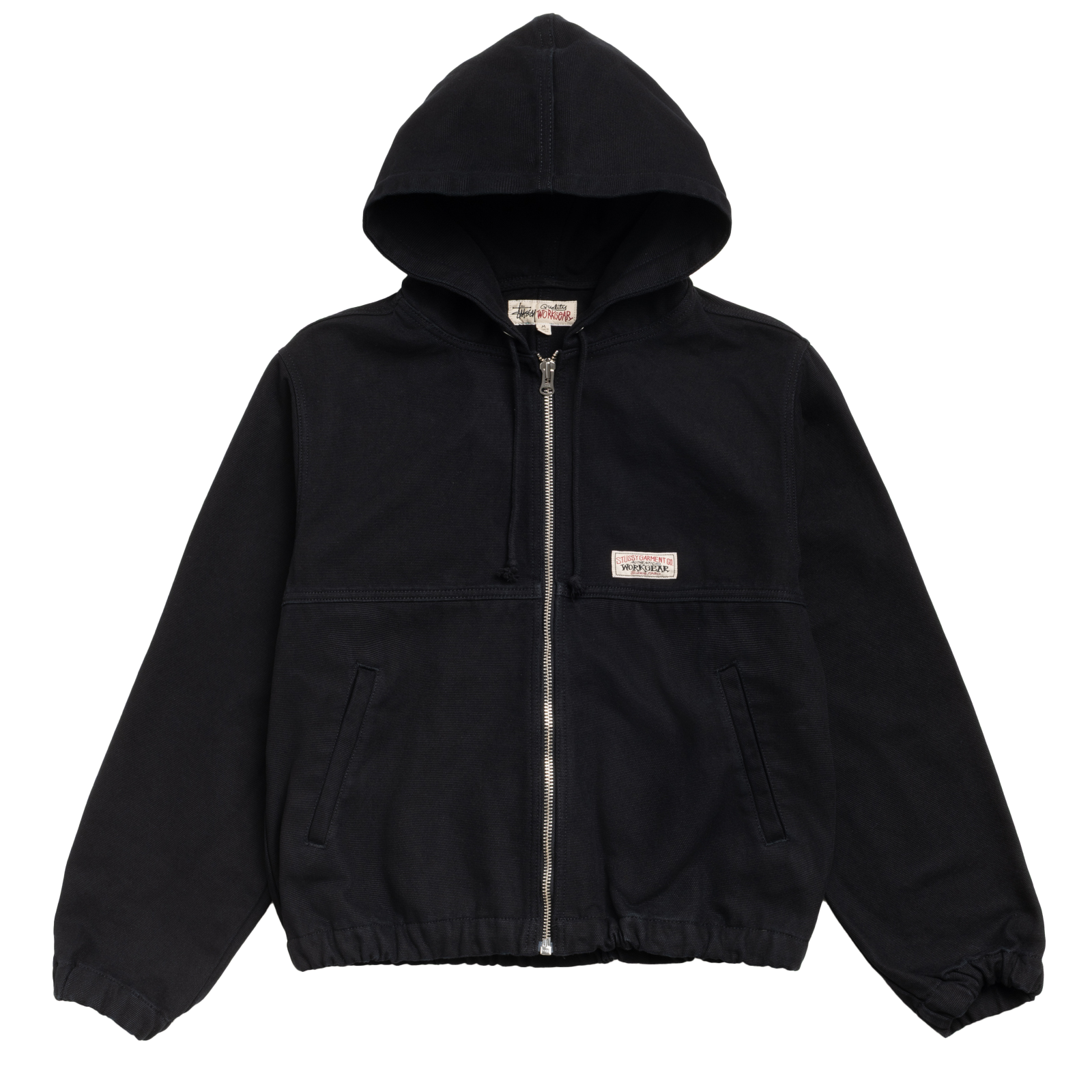 STUSSY: Work Jacket Unlined Canvas (Blac) | DSMG E-SHOP