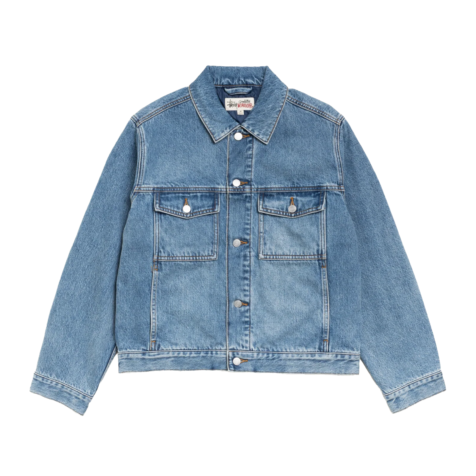 STUSSY: Lined Denim Trucker (Istw) | DSMG E-SHOP