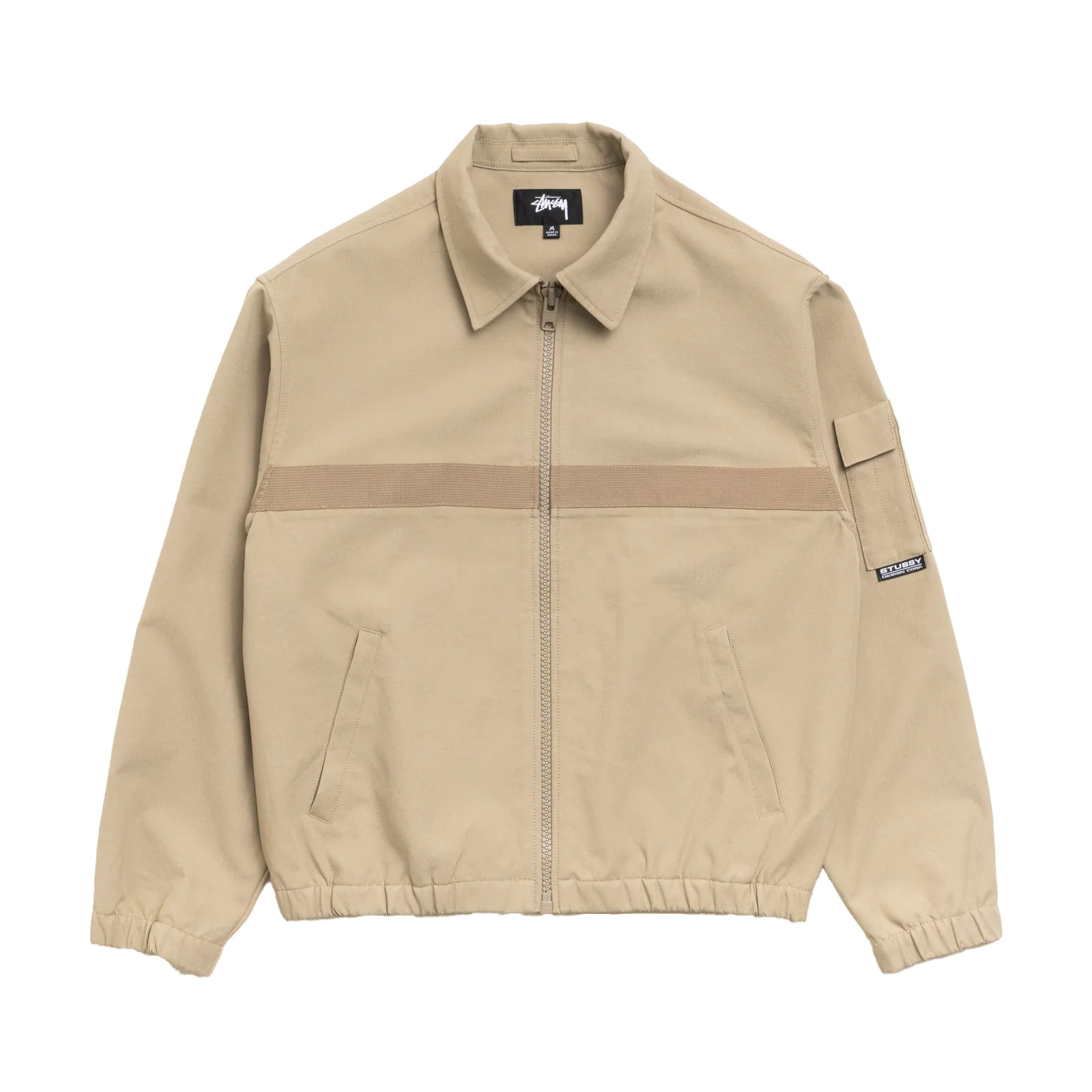 STUSSY: Mechanic Jacket (Khaki) | DSMG E-SHOP