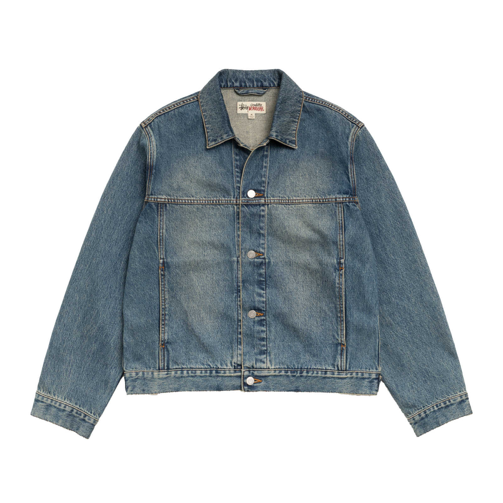 STUSSY: Trucker Denim Vtg (Vmwa) | DSMG E-SHOP