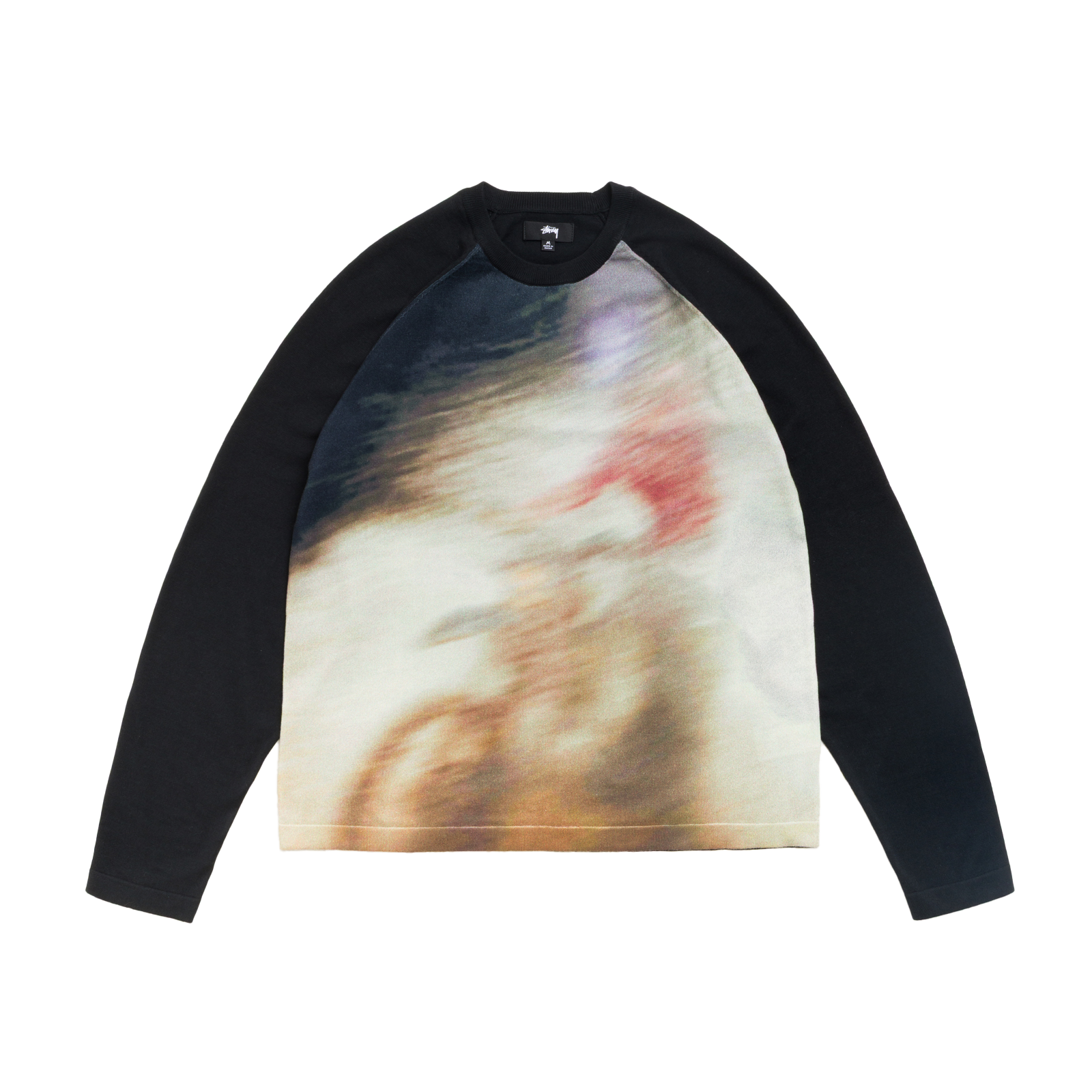 STUSSY: Splash Sweater (Black) | DSMG E-SHOP