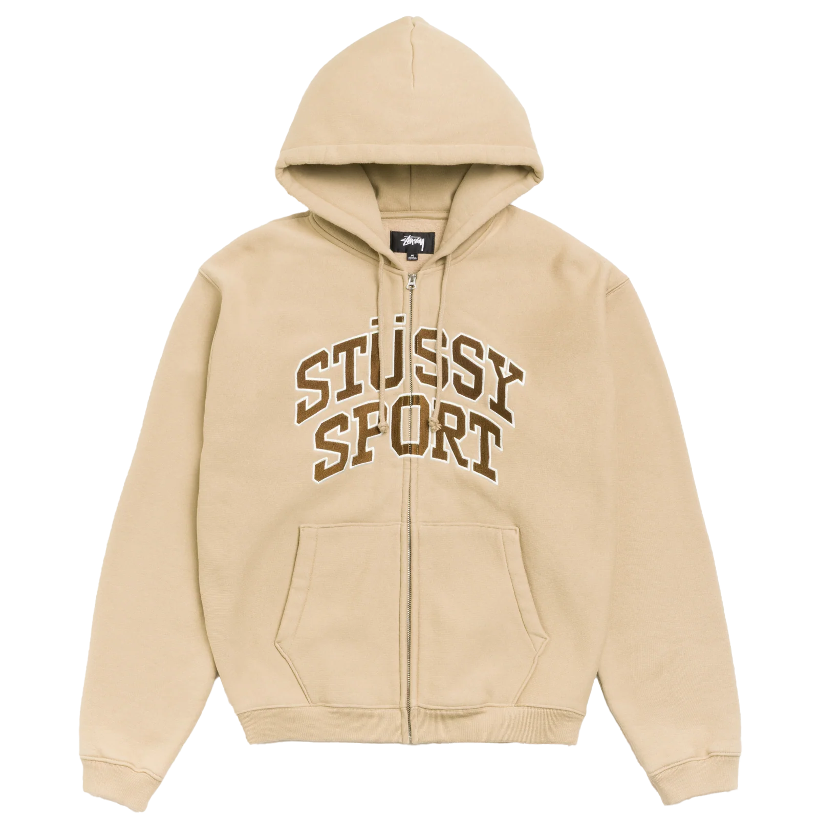 な*な様 STUSSY SPORT パーカー Mサイズ STUSSY: Stussy Sport Zip Hoodie (TAN) | DSMG E-SHOP