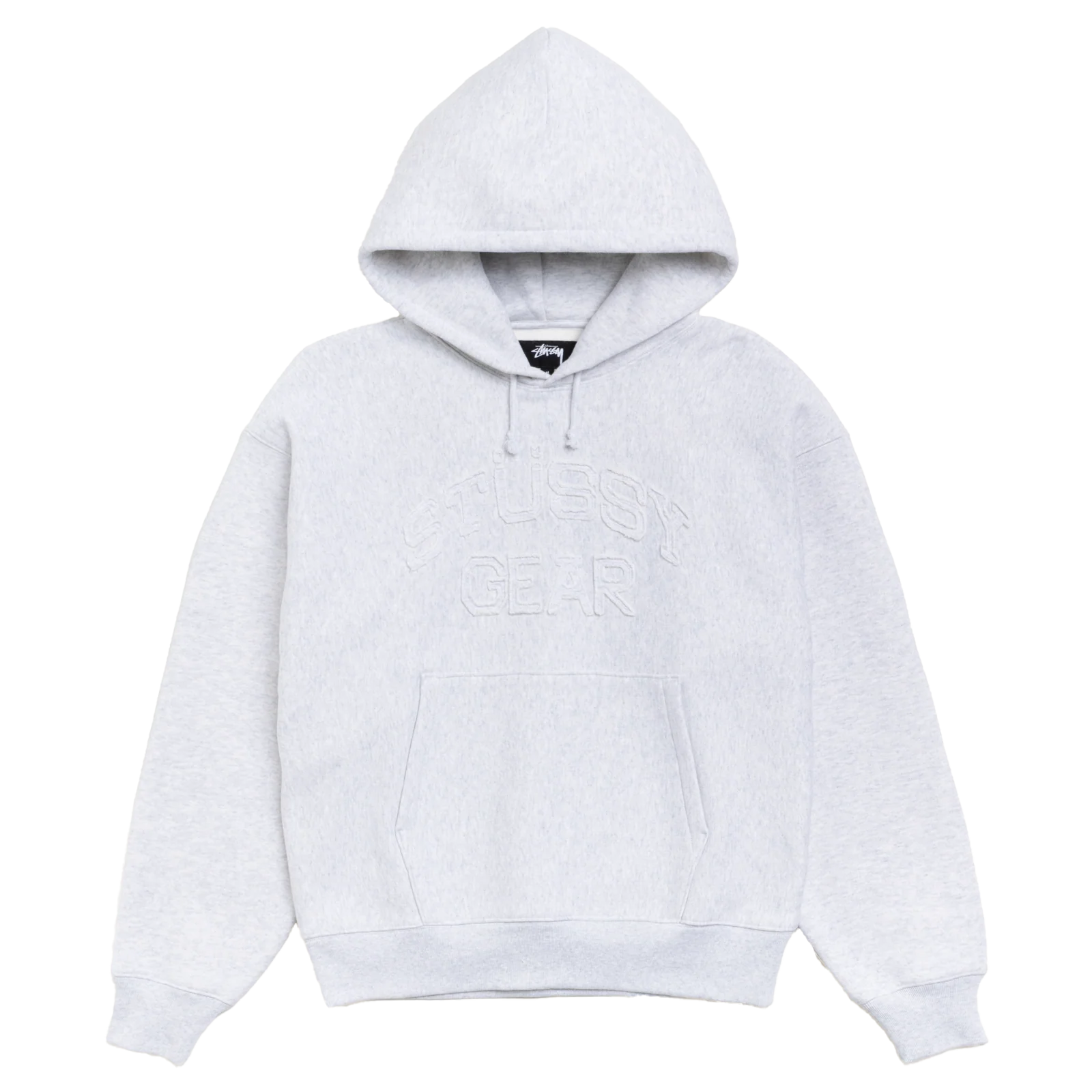 STUSSY: Gear Applique Hood (Ashh) | DSMG E-SHOP