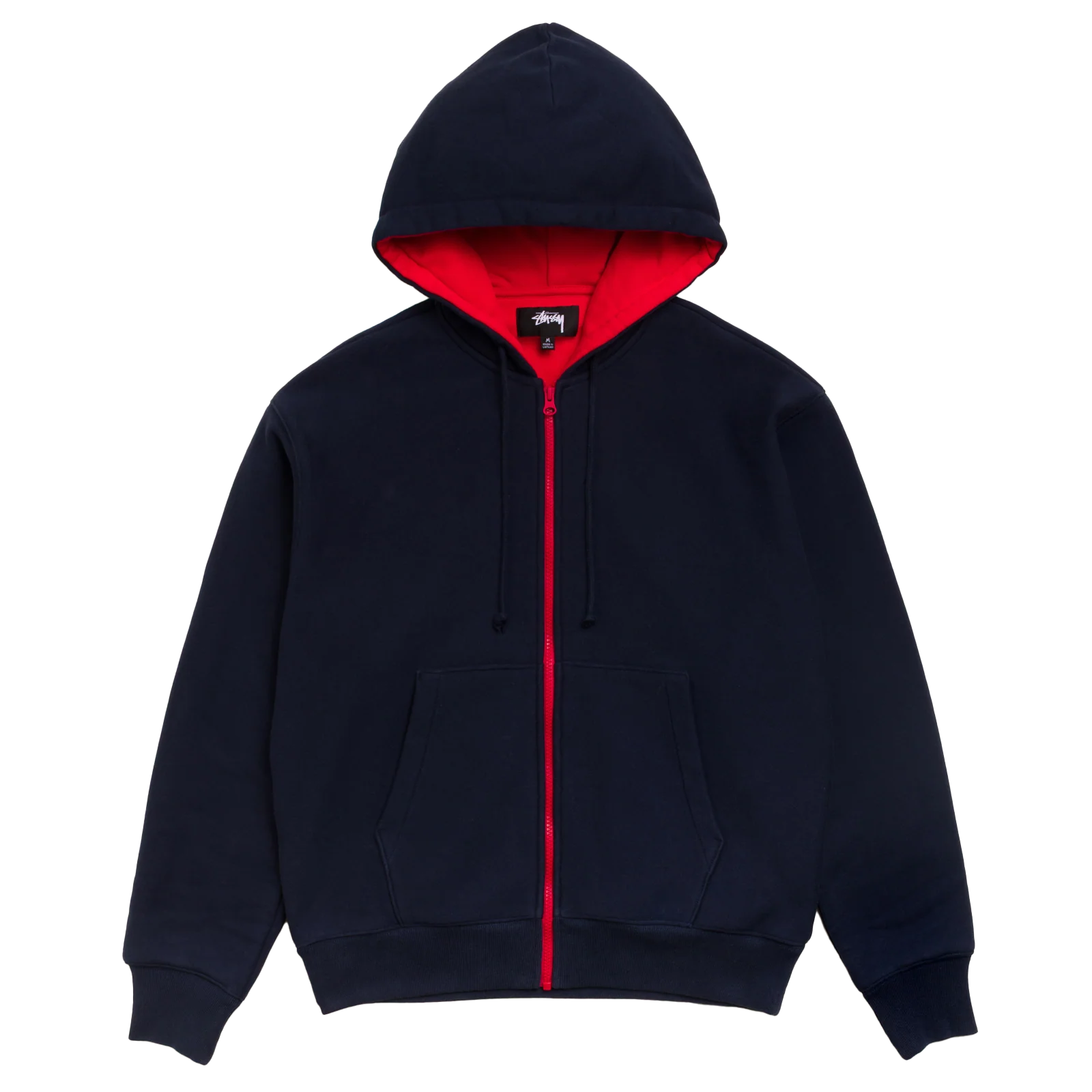 STUSSY ダブルフェイス ストール STUSSY: Double Faced Zip Hoodie (Navy) | DSMG E-SHOP