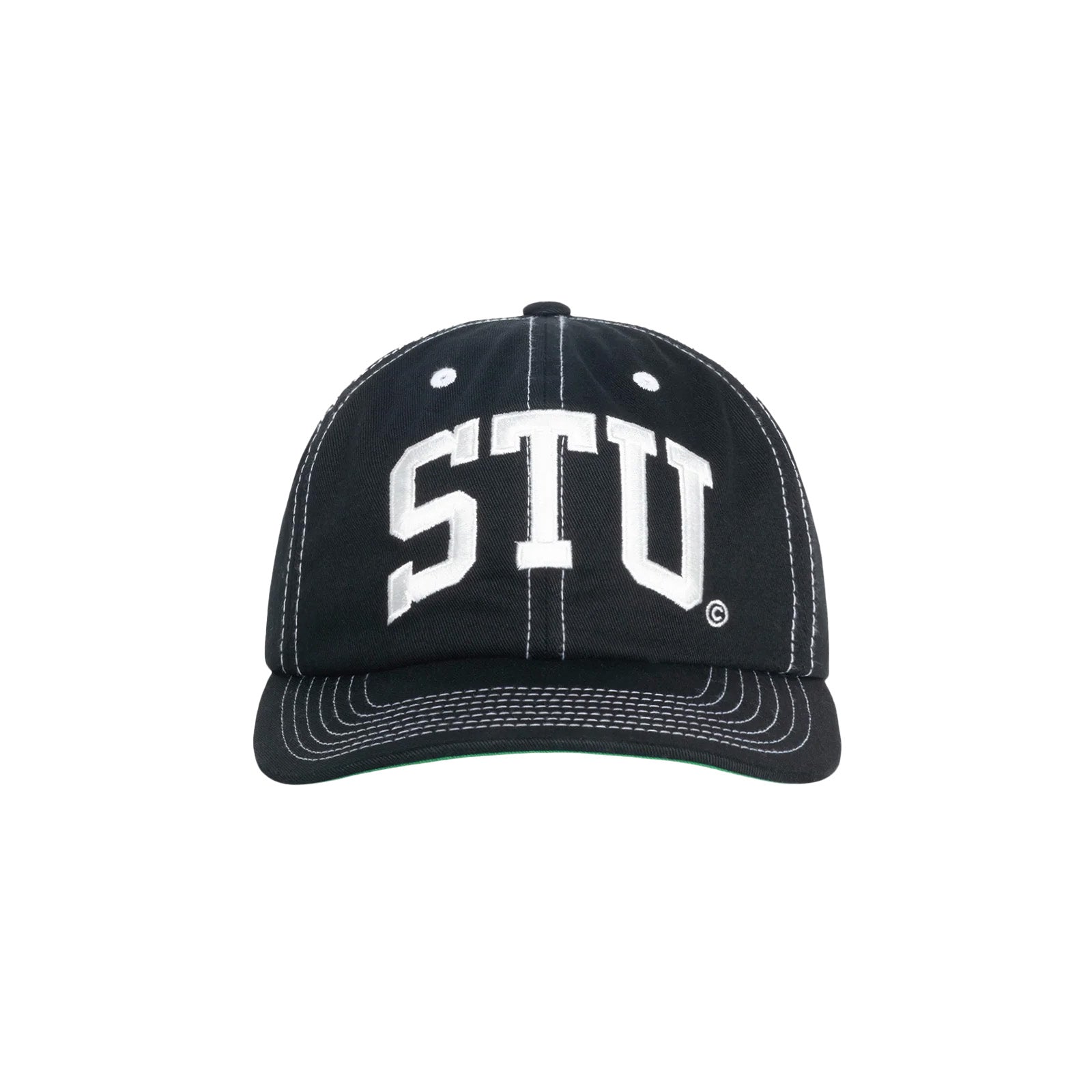 STUSSY: Stu Arch Strapback Cap (Trbl) | DSMG E-SHOP