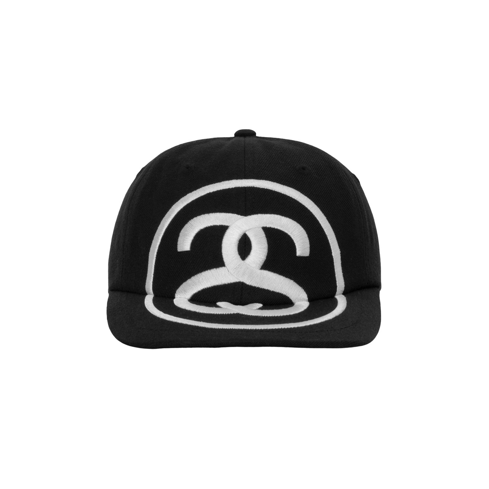 即完だったブラックですSTUSSY LOW PRO BIG LINK SNAPBACK BLACK