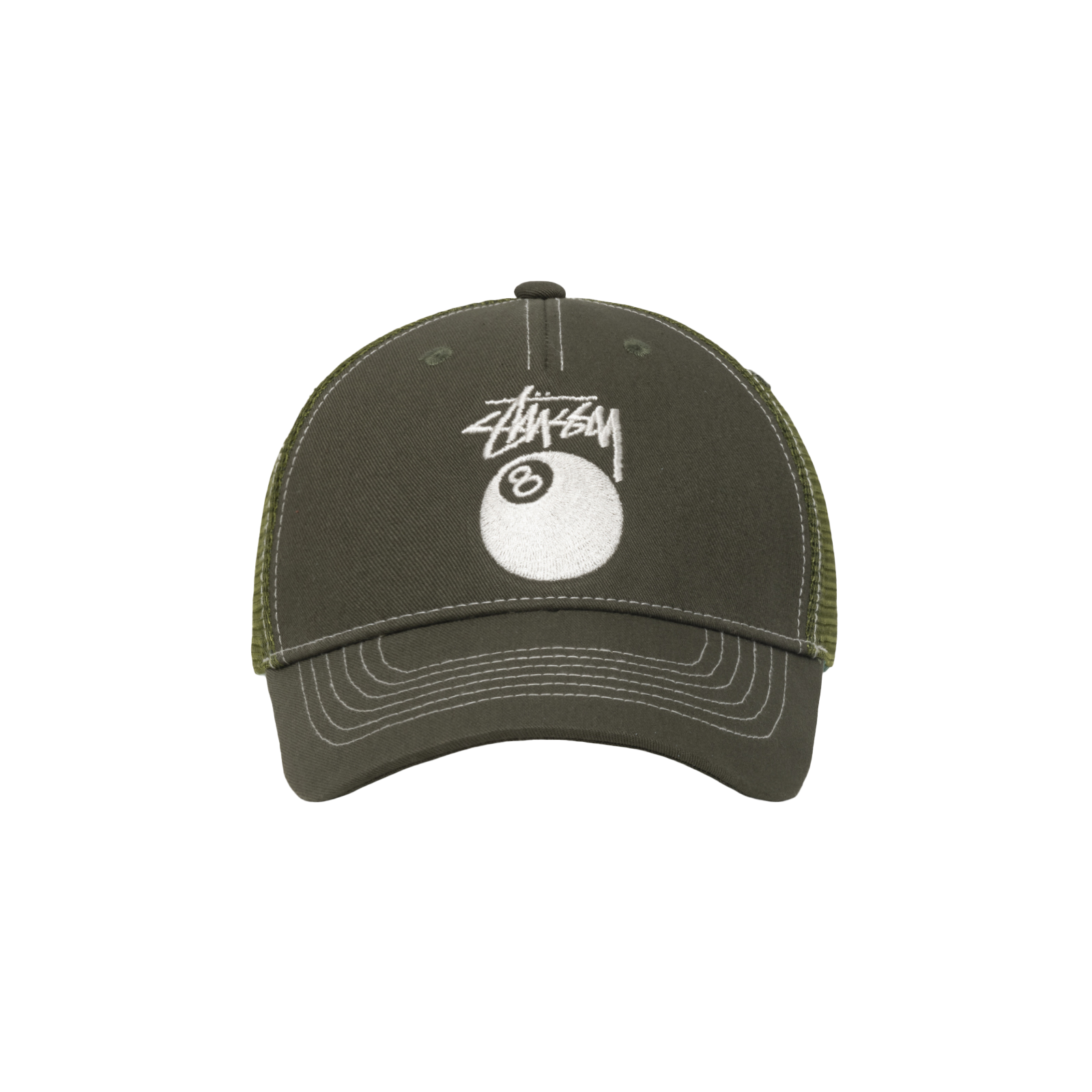 STUSSY - 8 Ball Low Pro Trucker Cap - (Forest) – DSMG E-SHOP