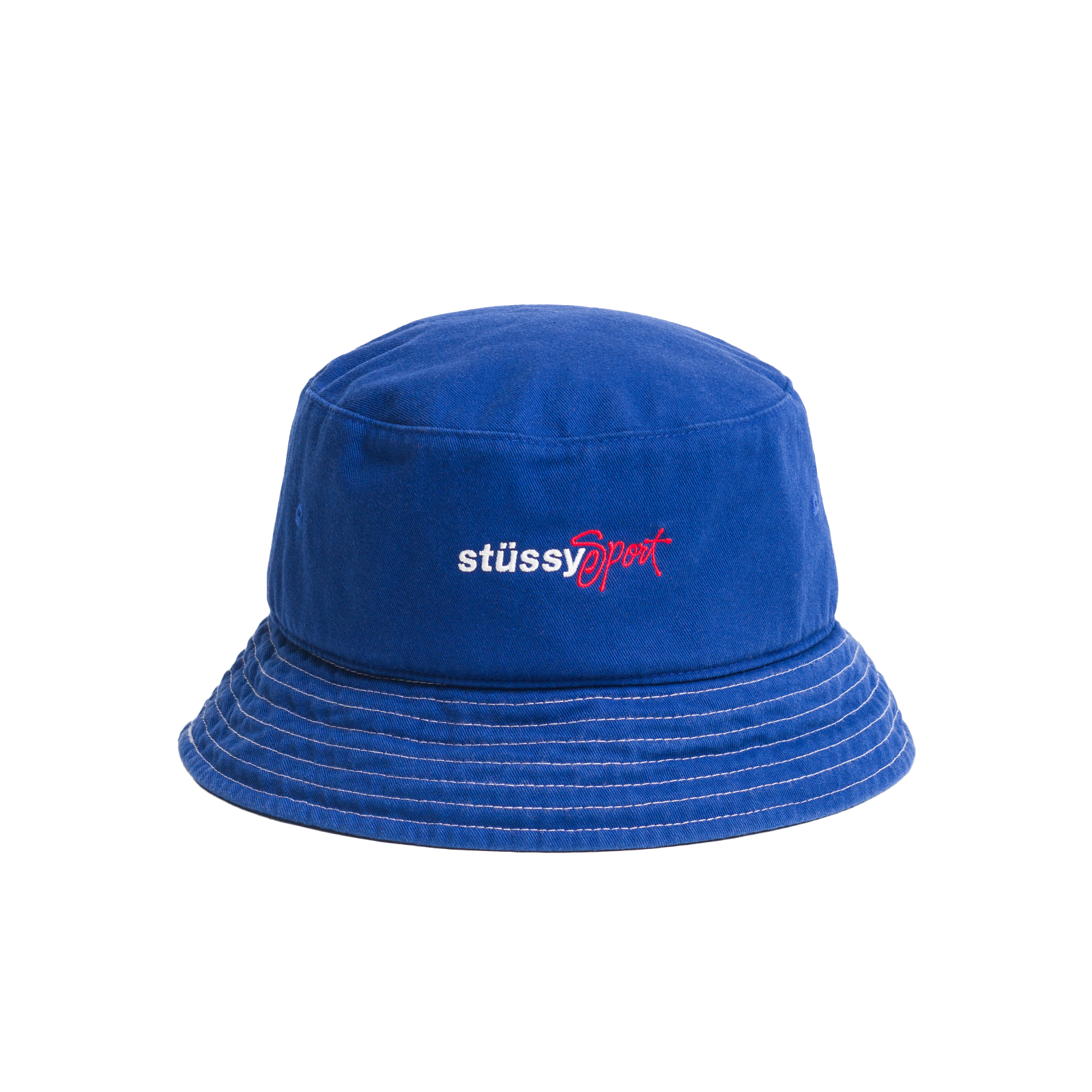 STUSSY: Stussy Sport Bucket Hat (Navy) | DSMG E-SHOP
