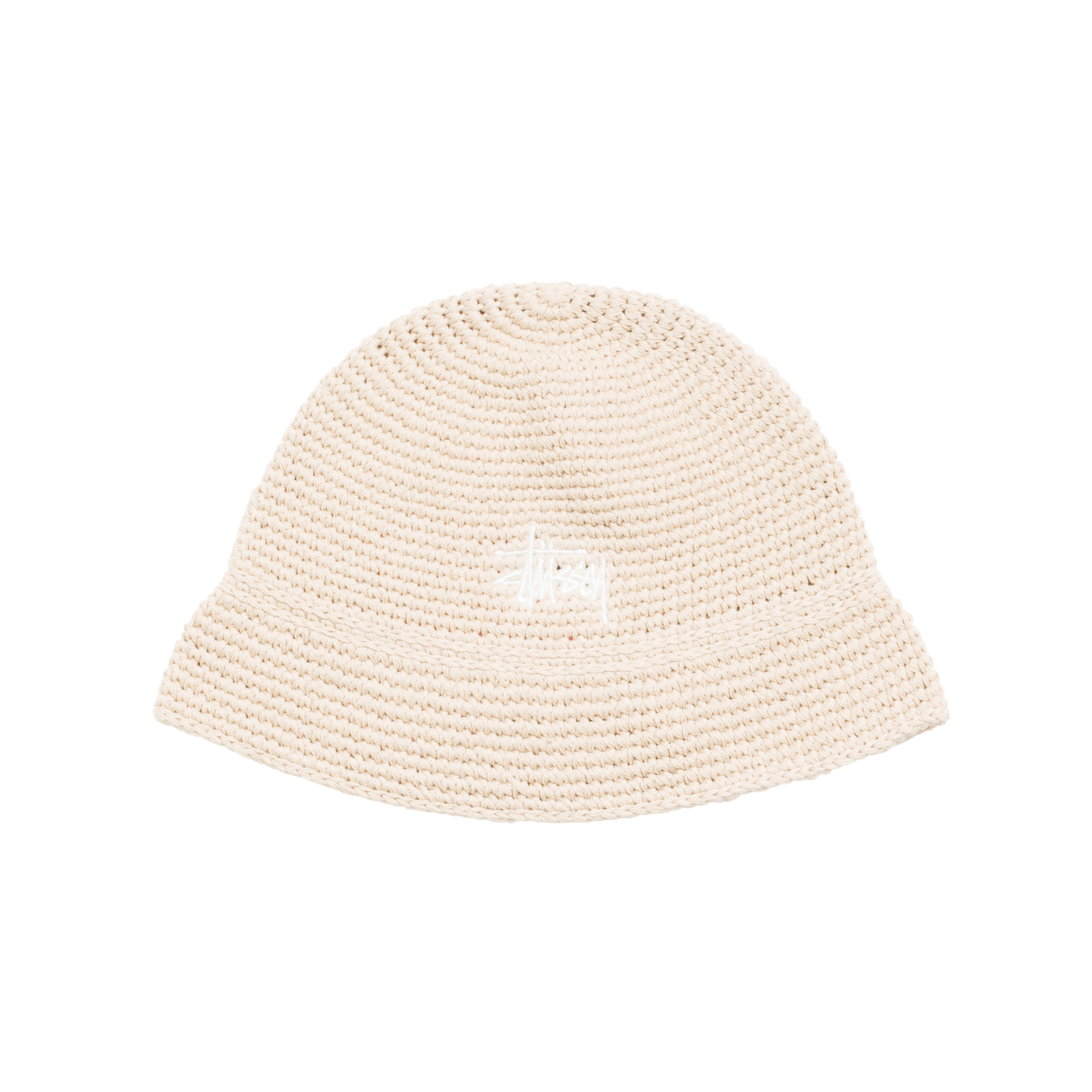 STUSSY: Basic Linen Knit Bucket (Oatt) | DSMG E-SHOP