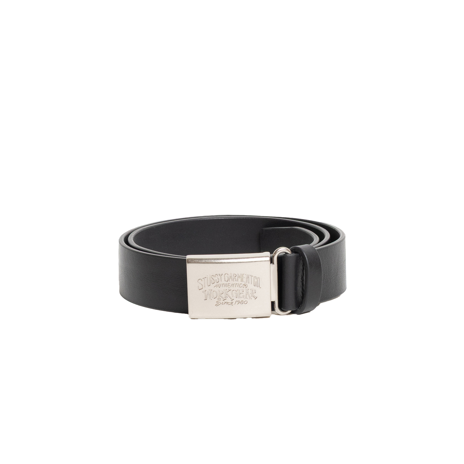 00s STÜSSY LOGO Buckle Bracelet /ロゴバックル STUSSY: Workgear Buckle Belt (Black) | DSMG E-SHOP