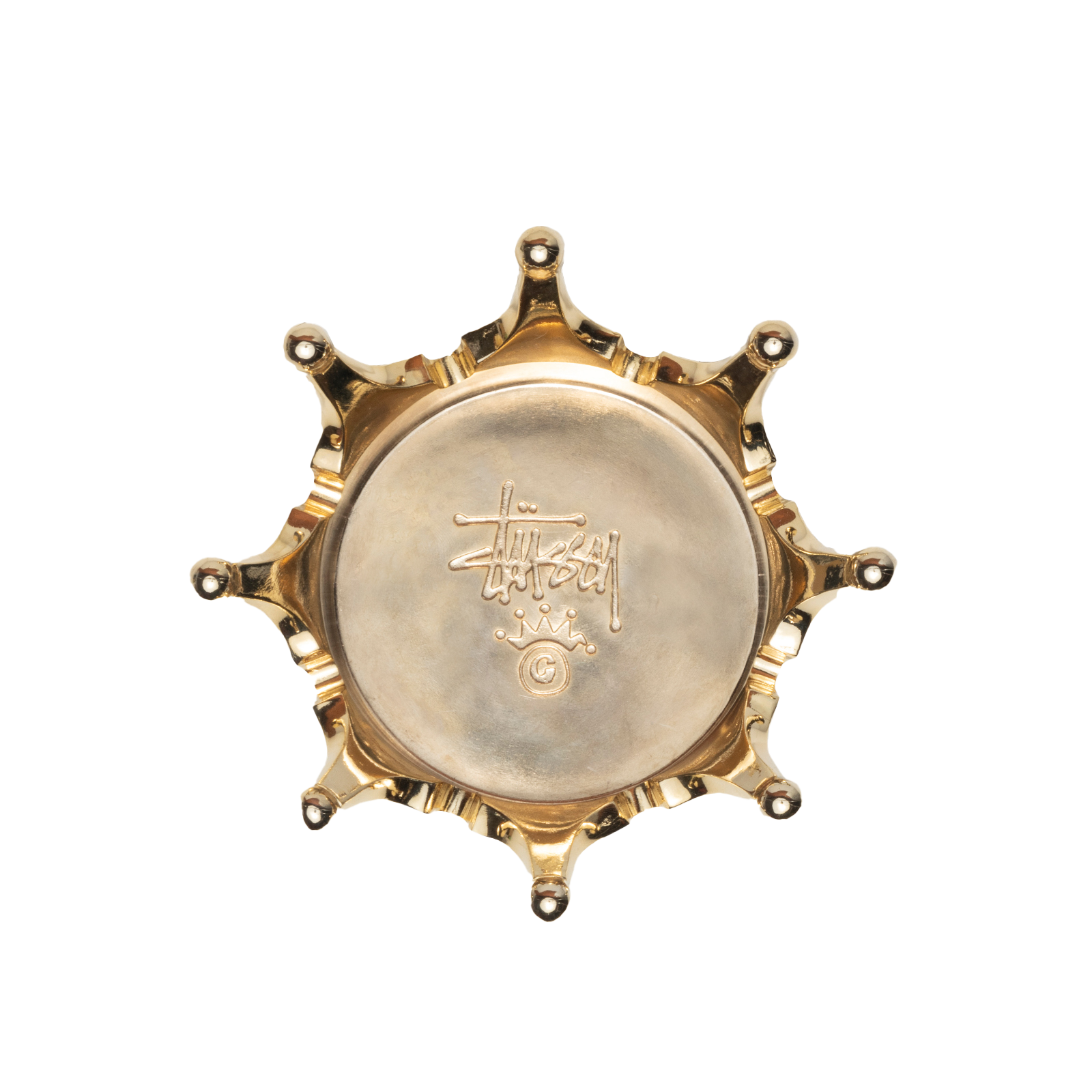 陶器製 STUSSY クラウン アッシュトレイ STUSSY: Crown Ashtray (Brass 陶器製 STUSSY クラウン アッシュトレイ STUSSY: Crown Ashtray (Brass