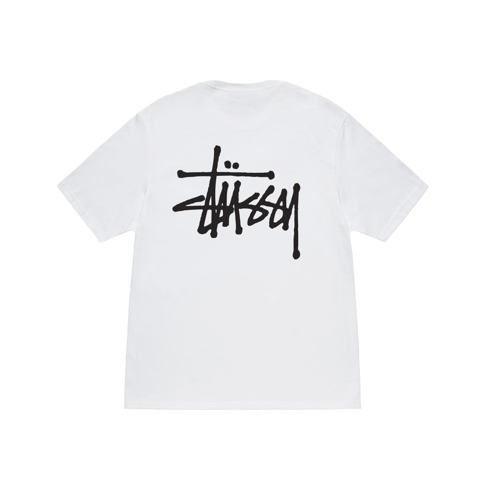 STUSSY: Basic Stussy Tee (White) | DSMG E-SHOP