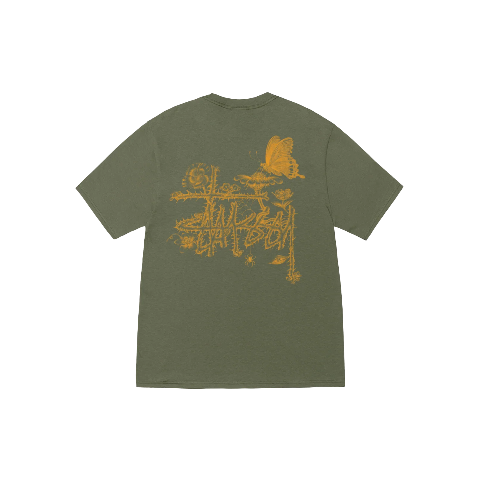 STUSSY: In Bloom Tee (Olive) | DSMG E-SHOP STUSSY: In Bloom Tee (Olive) | DSMG E-SHOP