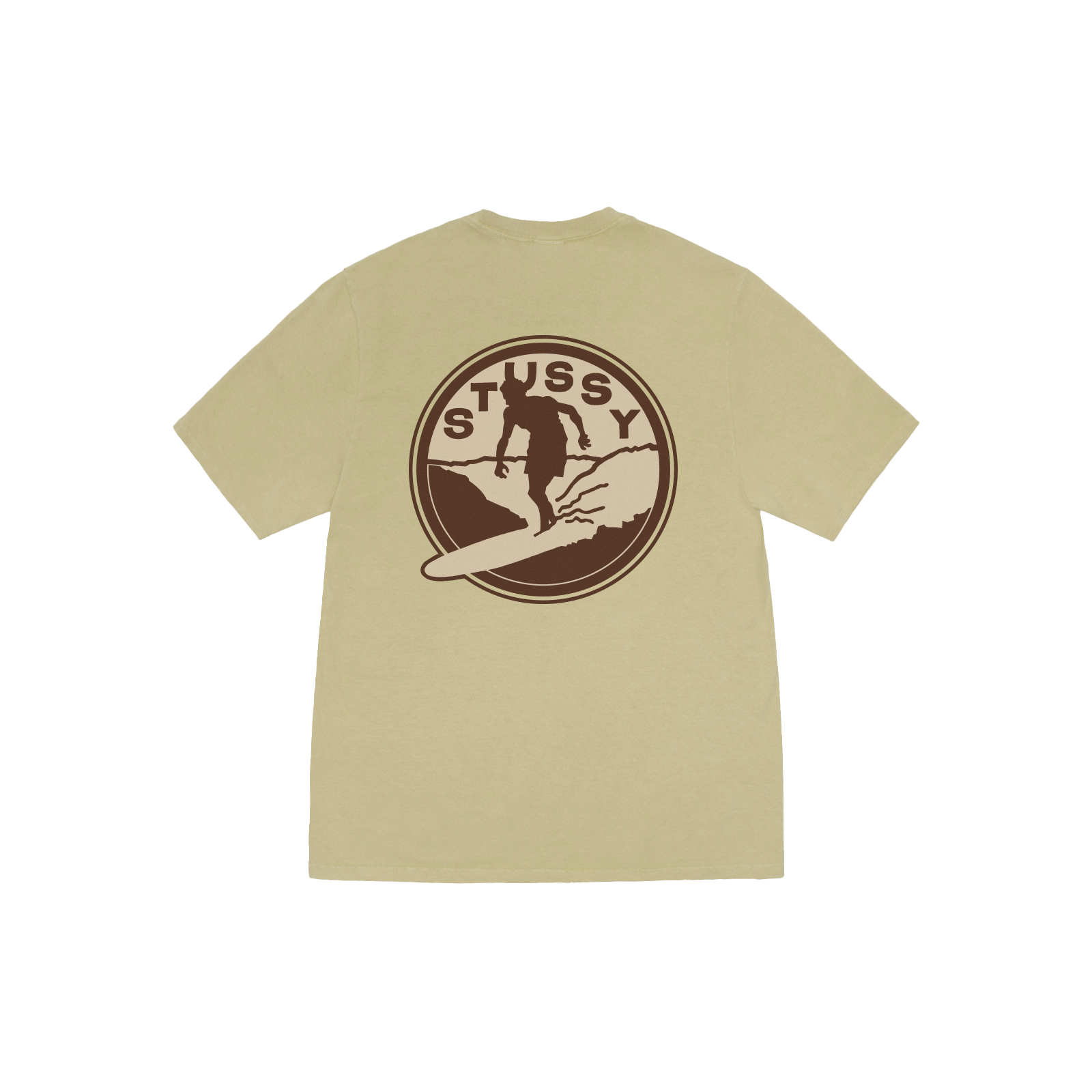 STUSSY: Surf Club Pig. Dyed Tee (Elmm) | DSMG E-SHOP STUSSY: Surf Club Pig. Dyed Tee (Elmm) | DSMG E-SHOP