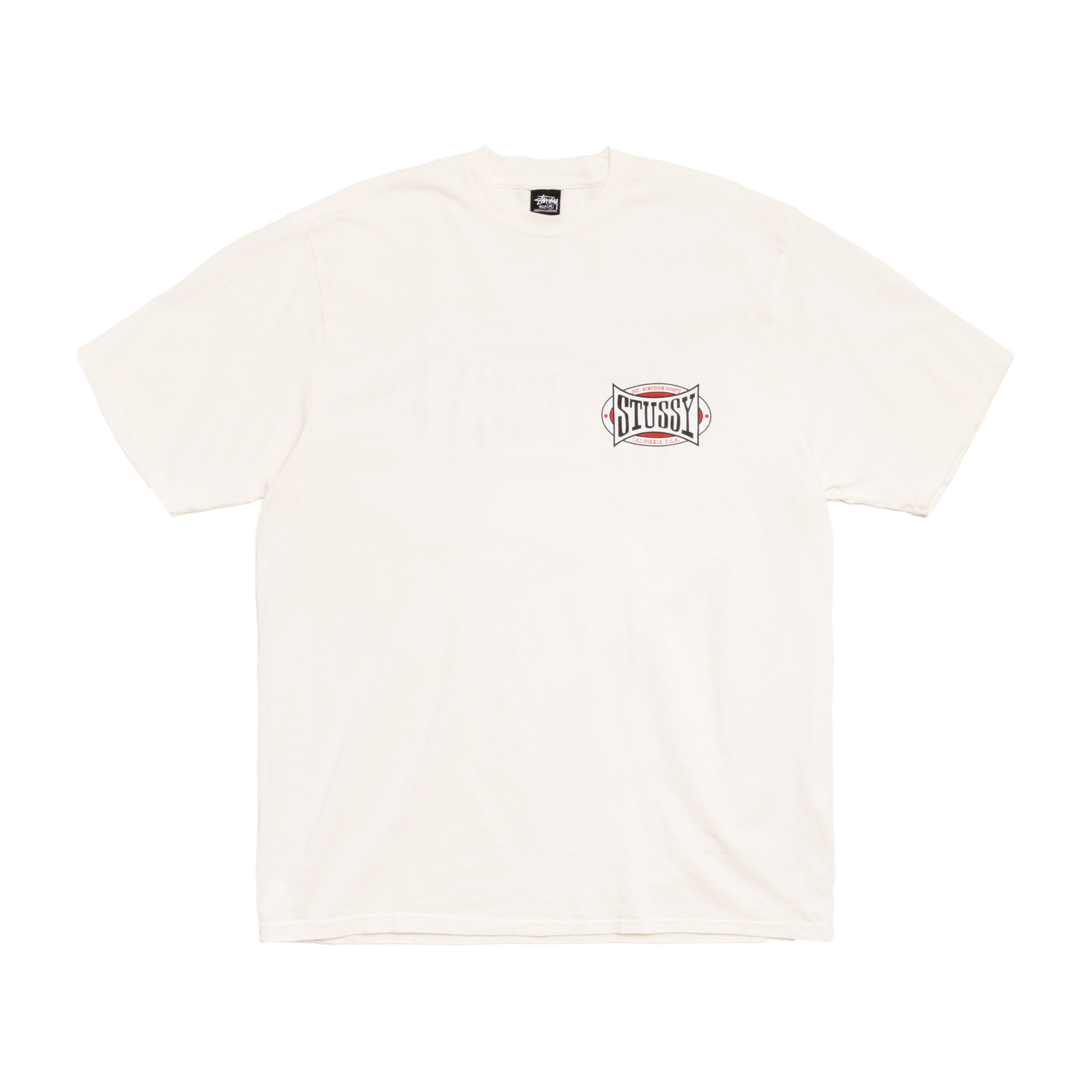 STUSSY: Champion Oval Pig. Dyed Tee (Natl) | DSMG E-SHOP