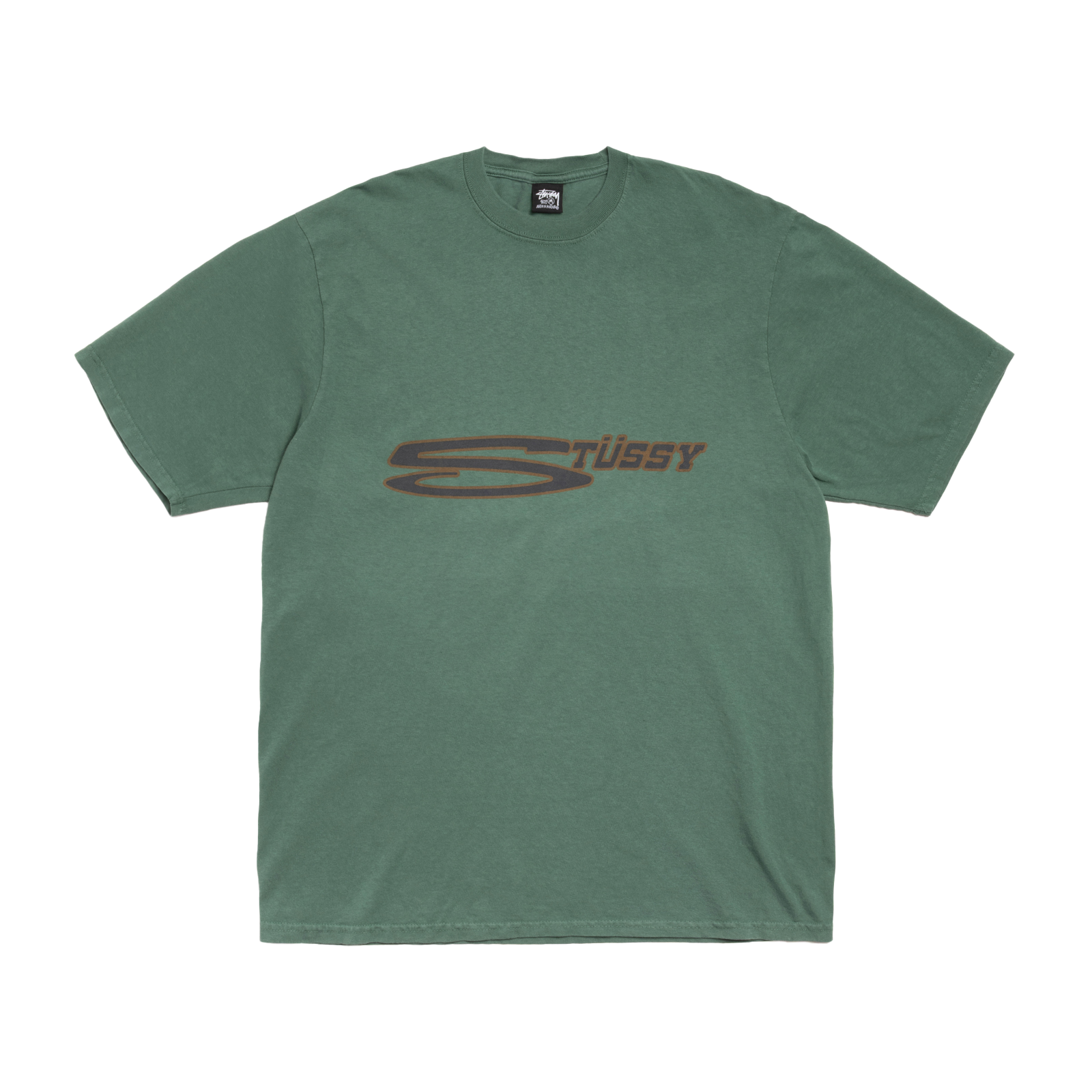 STUSSYステューシーStretch Pig. Dyed Tee STUSSY: Stretch Pig. Dyed Tee (Pine) | DSMG E-SHOP