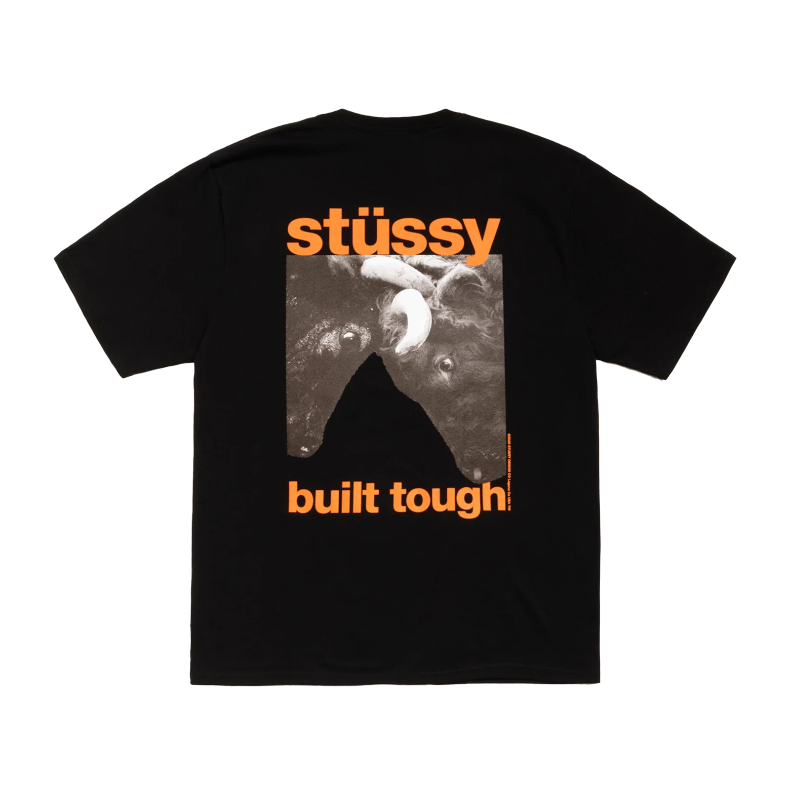 STUSSY: Built Tough Tee (Blac) | DSMG E-SHOP