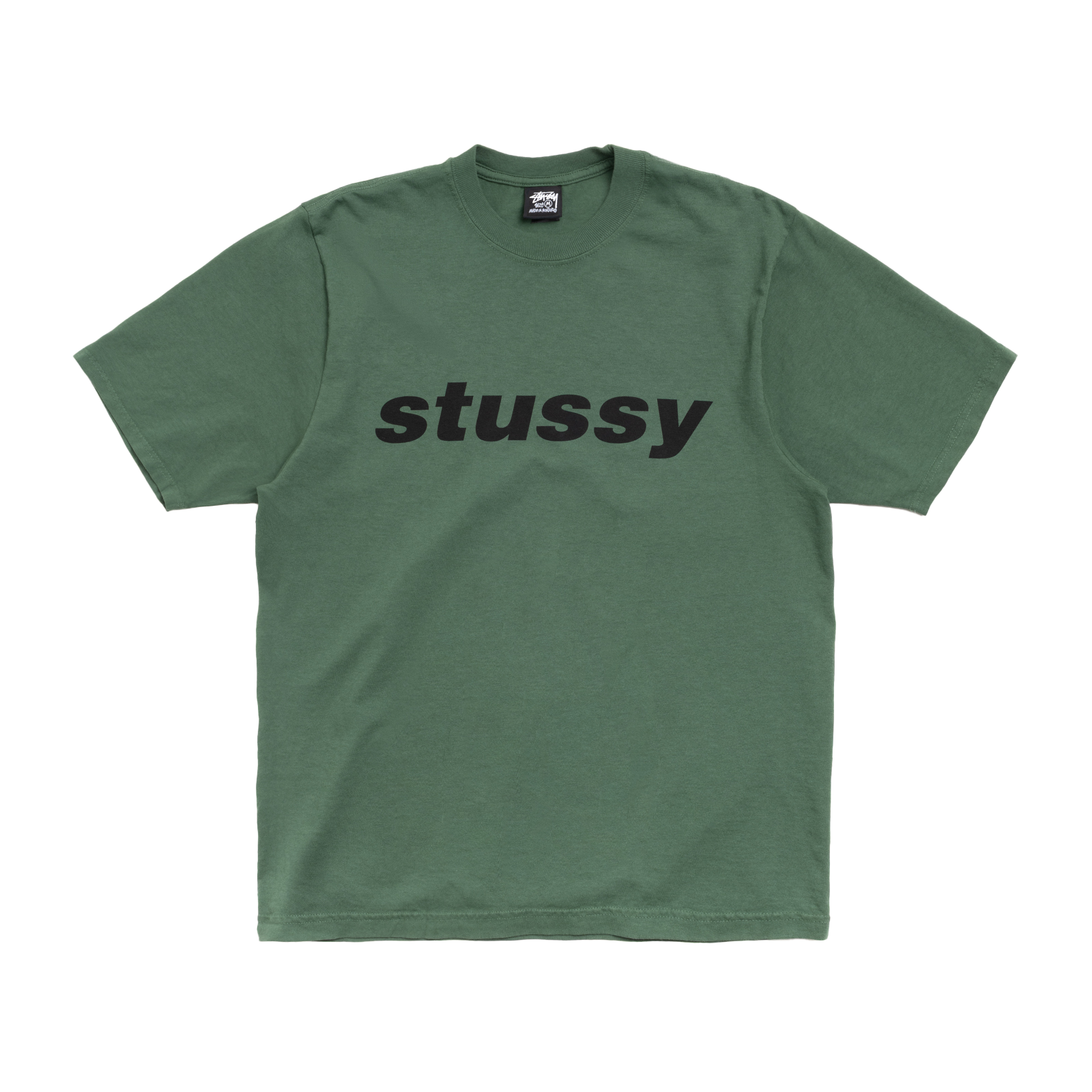 STUSSY: Shark Pig. Dyed Tee (Pine) | DSMG E-SHOP