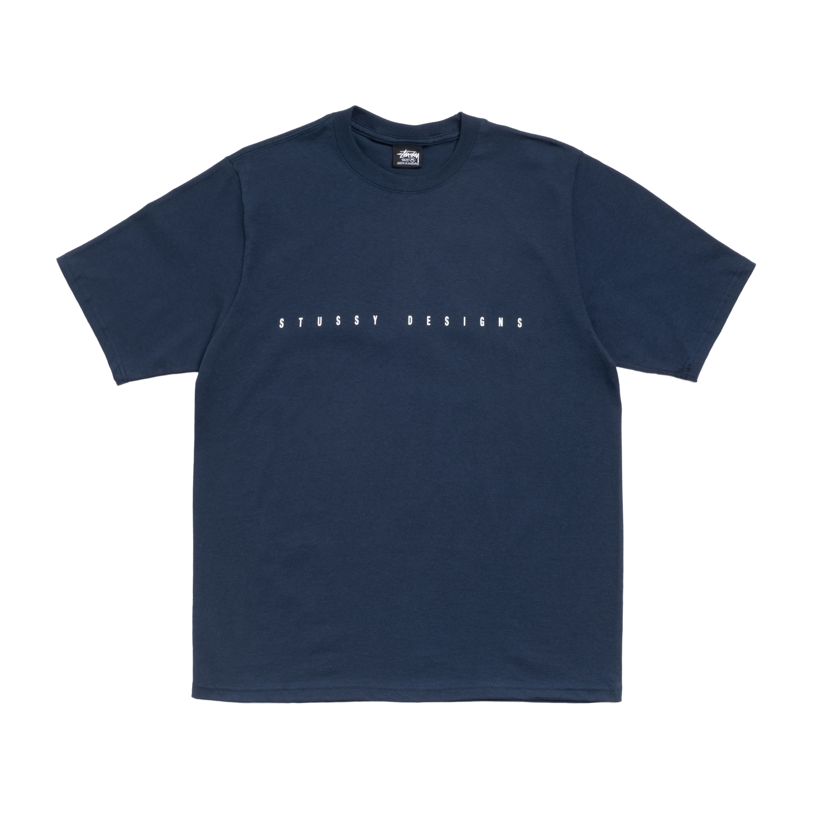 STUSSY: S Box Tee (Navy) | DSMG E-SHOP